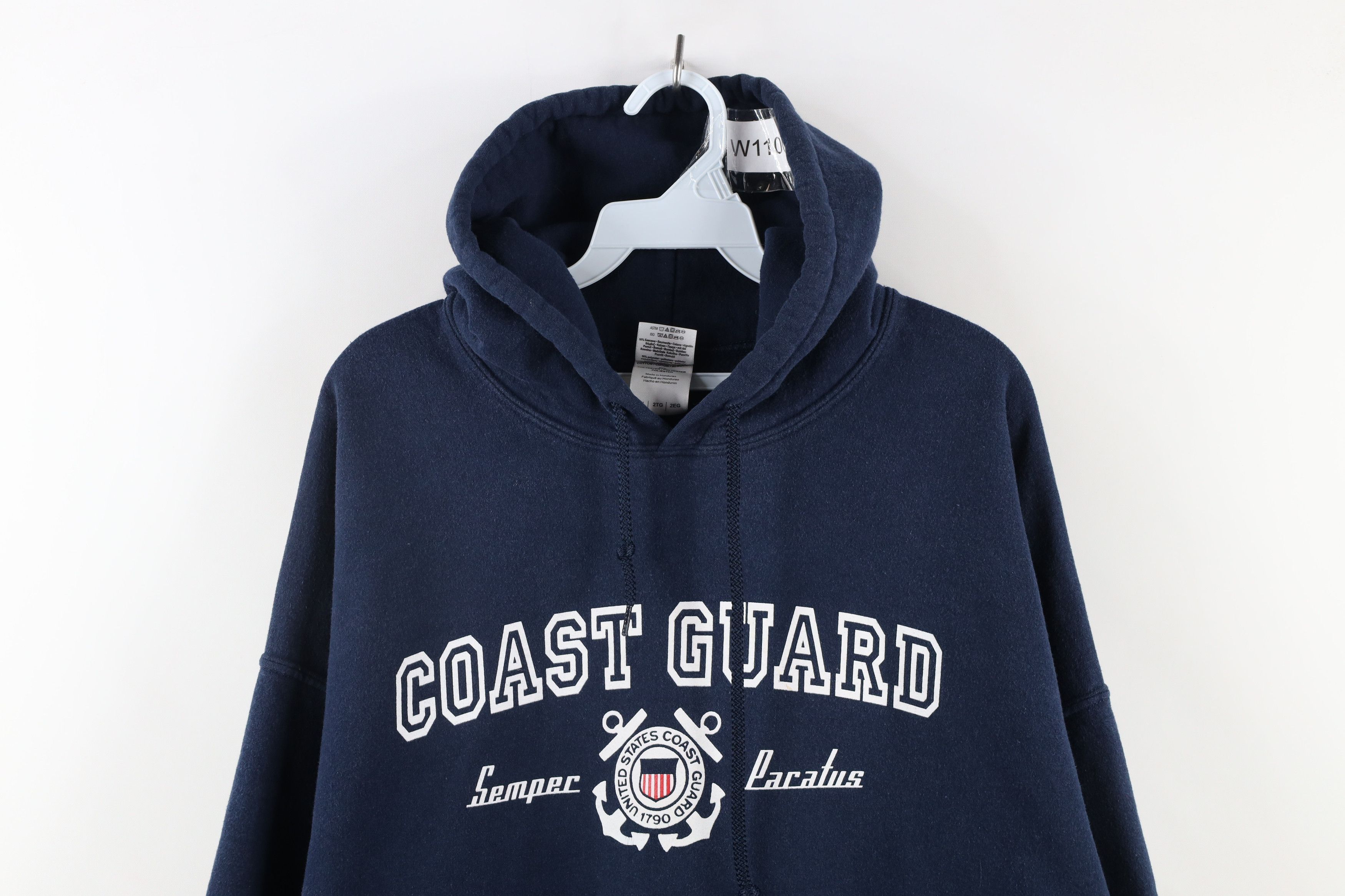 Vintage Vintage Out United States Coast Guard Hoodie Sweatshirt Size US XXL / EU 58 / 5 - 2 Thumbnail