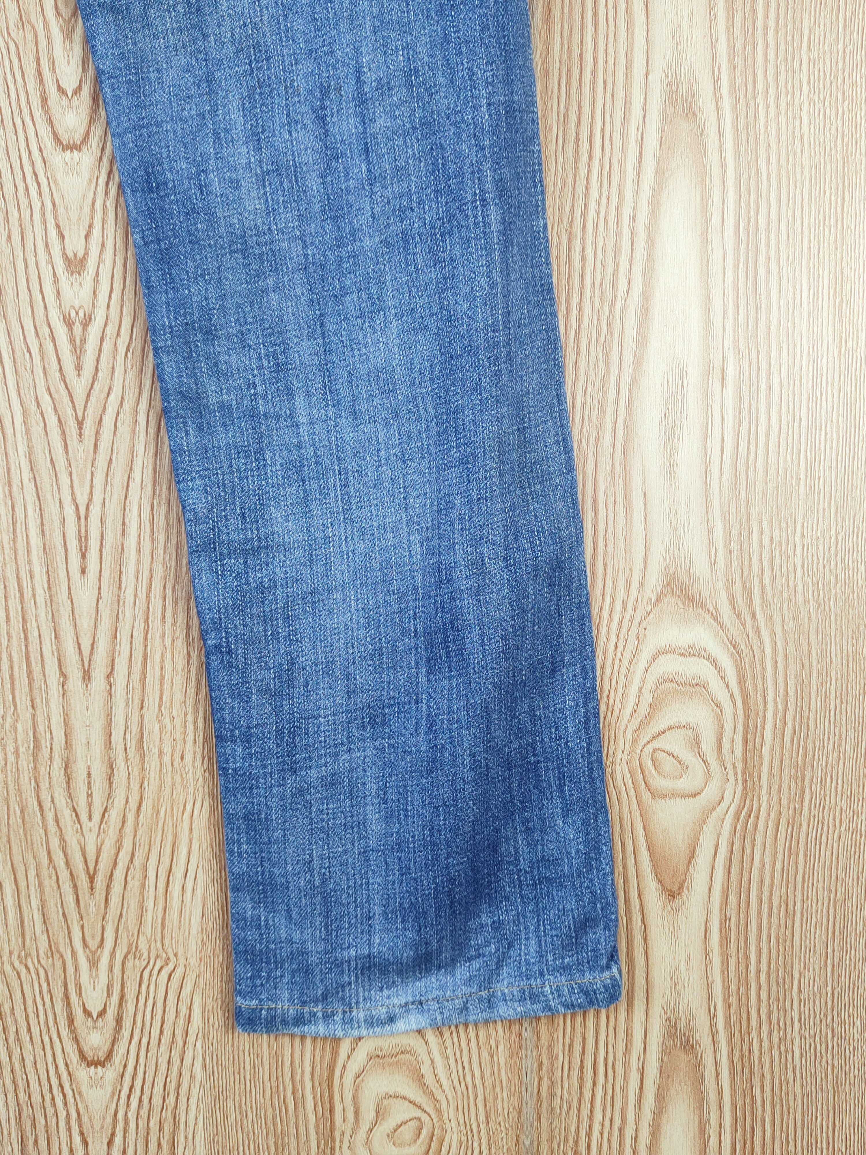 Levi's 505 Levi's Blue Faded Distressed Ripped Jeans #W605 Size US 30 / EU 46 - 12 Thumbnail