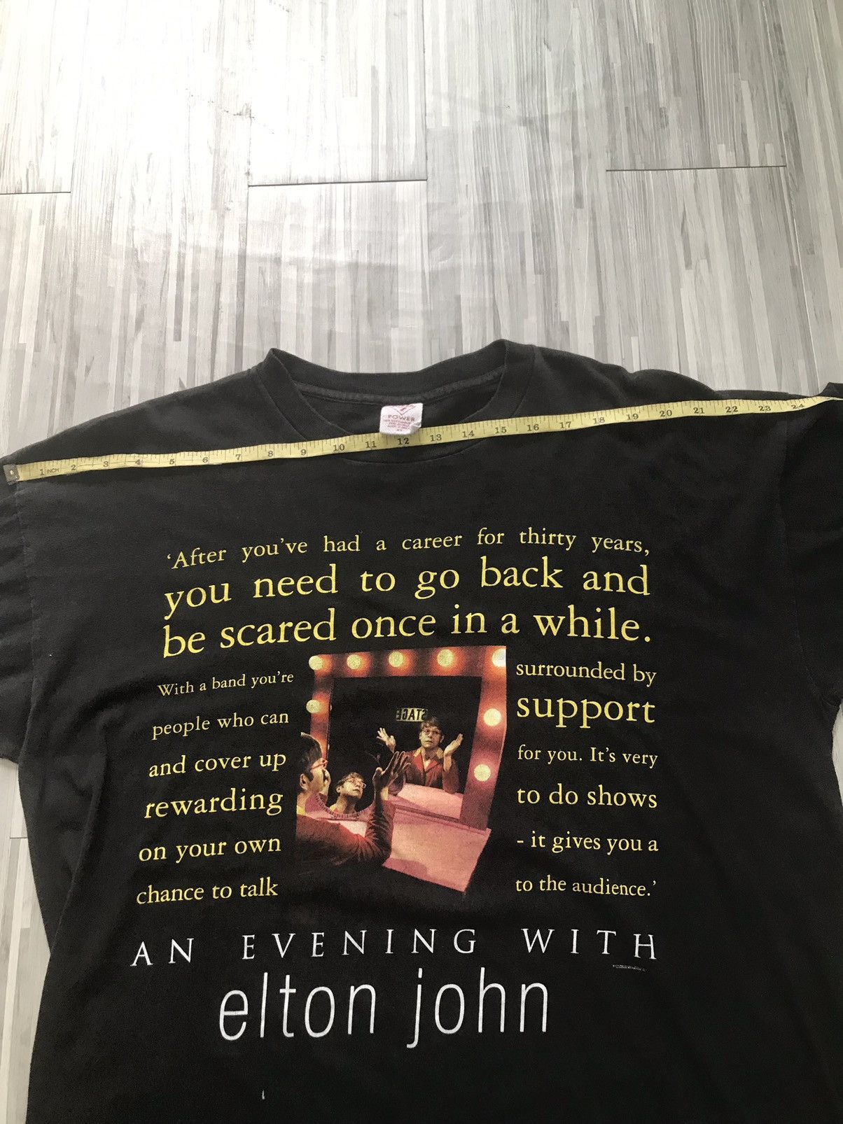 Band Tees × Vintage Tour tee vintage Elton John Size US XL / EU 56 / 4 - 10 Thumbnail