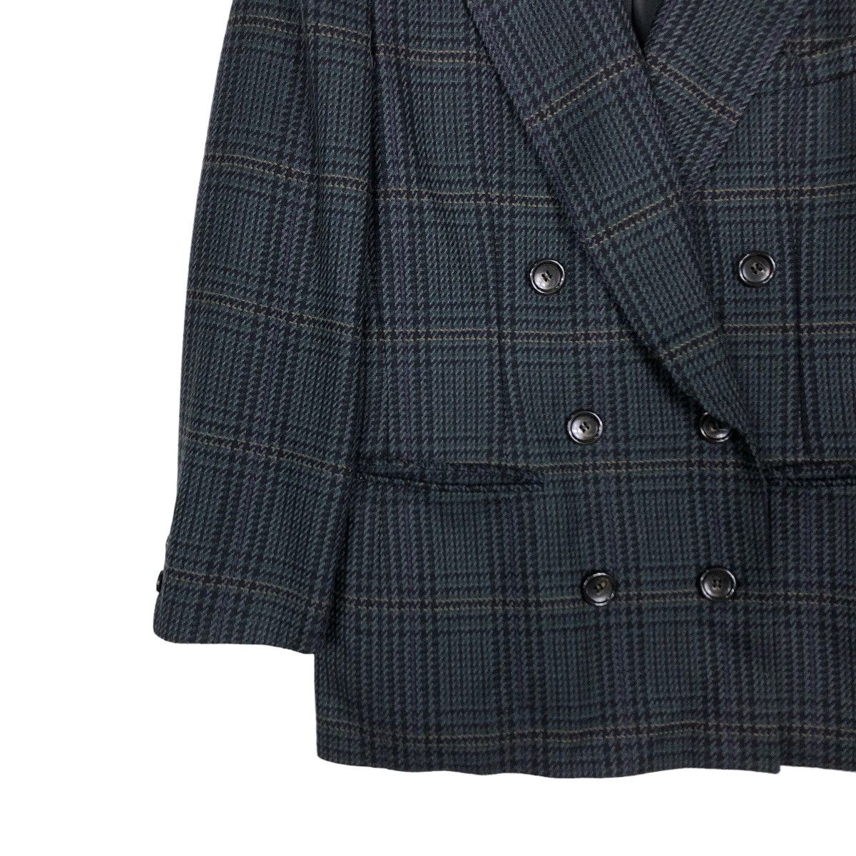 Burberry 🔥Vintage Burberrys Double Breast Coats Jacket Tartan Design Size US M / EU 48-50 / 2 - 4 Thumbnail