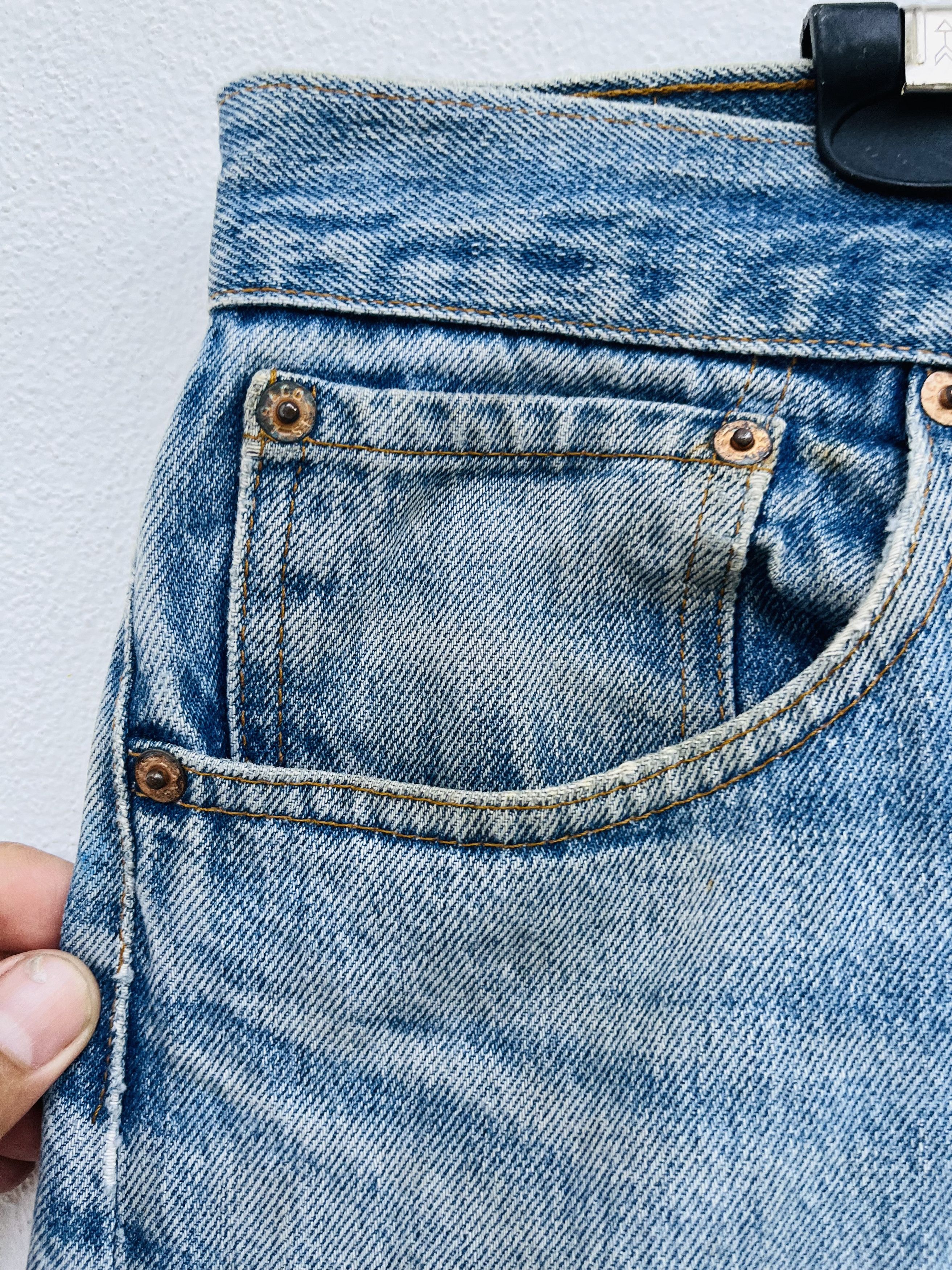 Levi's Vintage Clothing × Vintage Vintage 80s Levis Disressed Designed Fashion Style Size US 32 / EU 48 - 5 Thumbnail