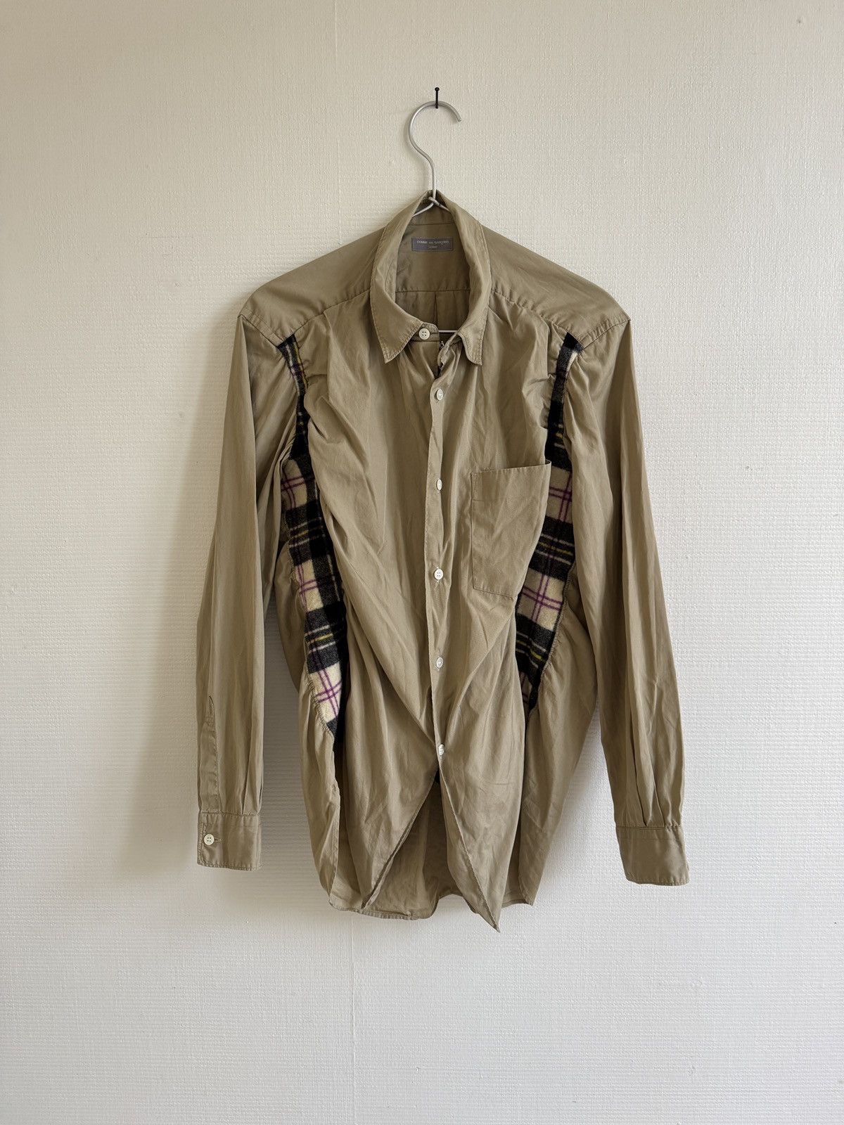 Comme des Garcons Homme Plus Comme Des Garcons Homme shrunken reversible shirt Size US S / EU 44-46 / 1 - 3 Thumbnail