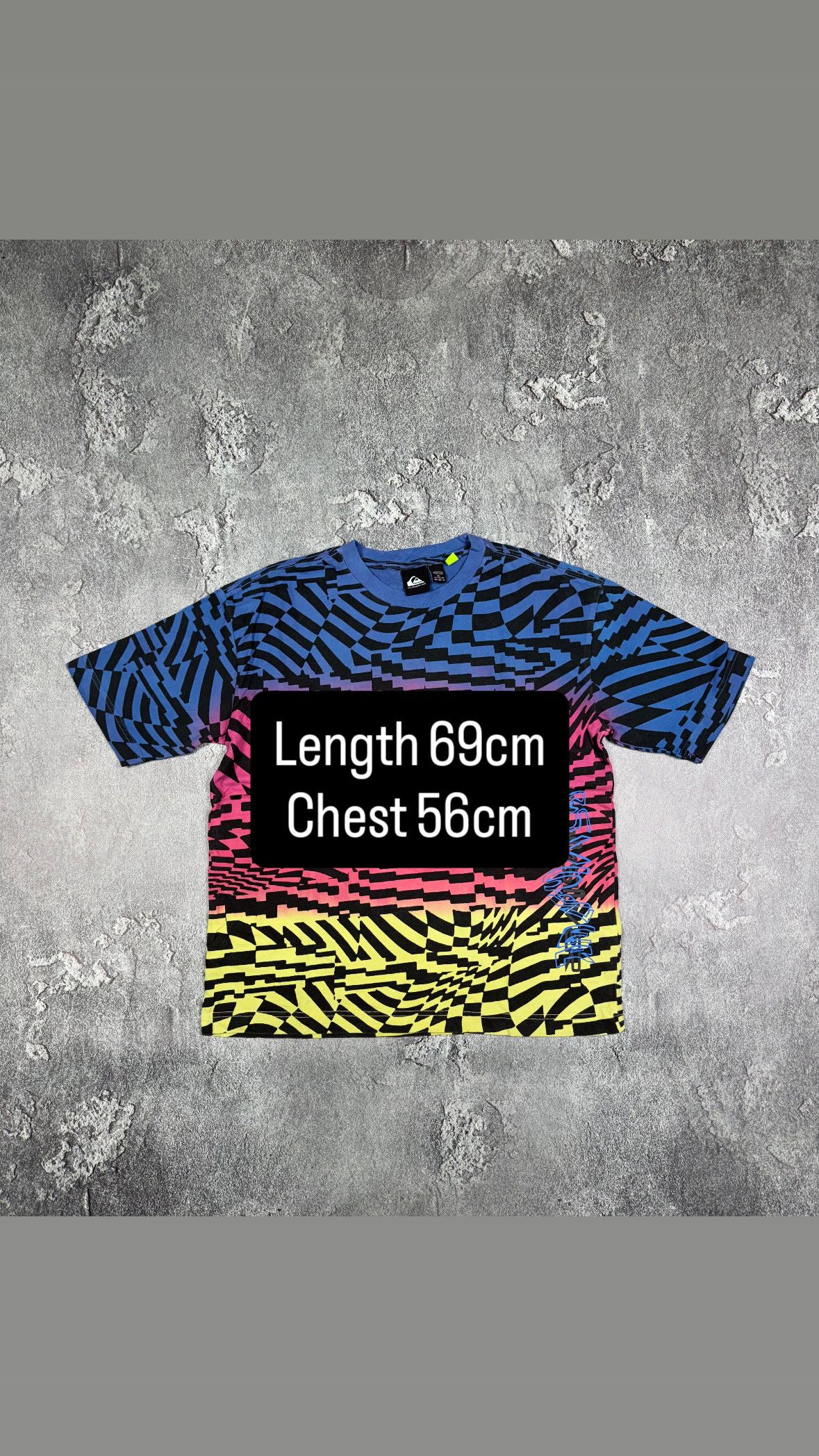 Quiksilver Quiksilver Multi Surfing T-Shirt Tee Y2K 2000s Size XL Retro Size US XL / EU 56 / 4 - 2 Thumbnail