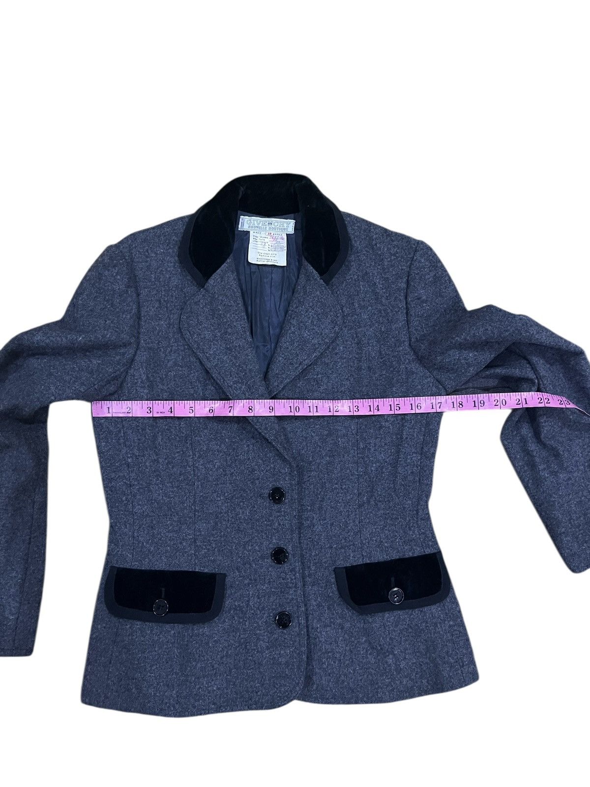 Givenchy vintage GIVENCHY NOUVELLE BOUTIQUE WOMEN JAKET STYLE/MODELE Size S / US 4 / IT 40 - 19 Thumbnail