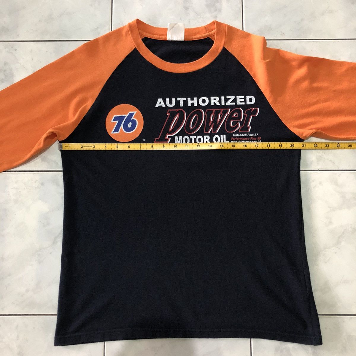 Japanese Brand Vintage Union 76 Lubricants Racing Fuel Raglan Long Sleeve Size US L / EU 52-54 / 3 - 14 Thumbnail