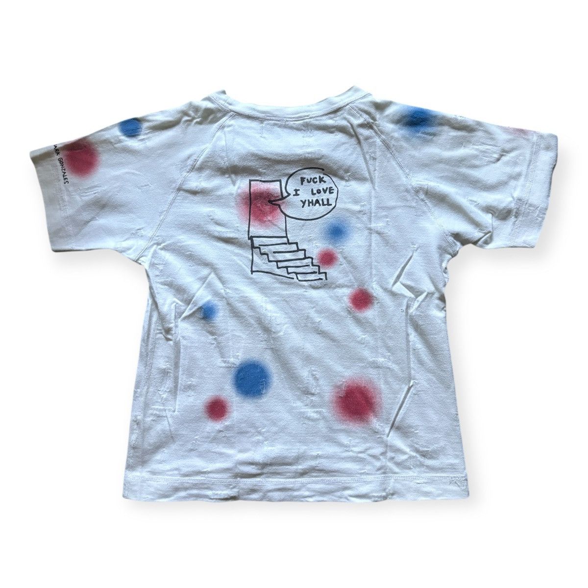 Other ‼️OFFER‼️90s Mark Gonzales Polka Dot Tee Size US S / EU 44-46 / 1 - 2 Thumbnail