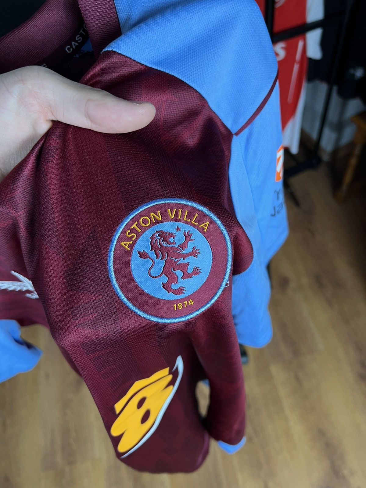 Castore Soccer Jersey Castore Aston Villa 2023/24 Watkins #11 Size US L / EU 52-54 / 3 - 7 Thumbnail
