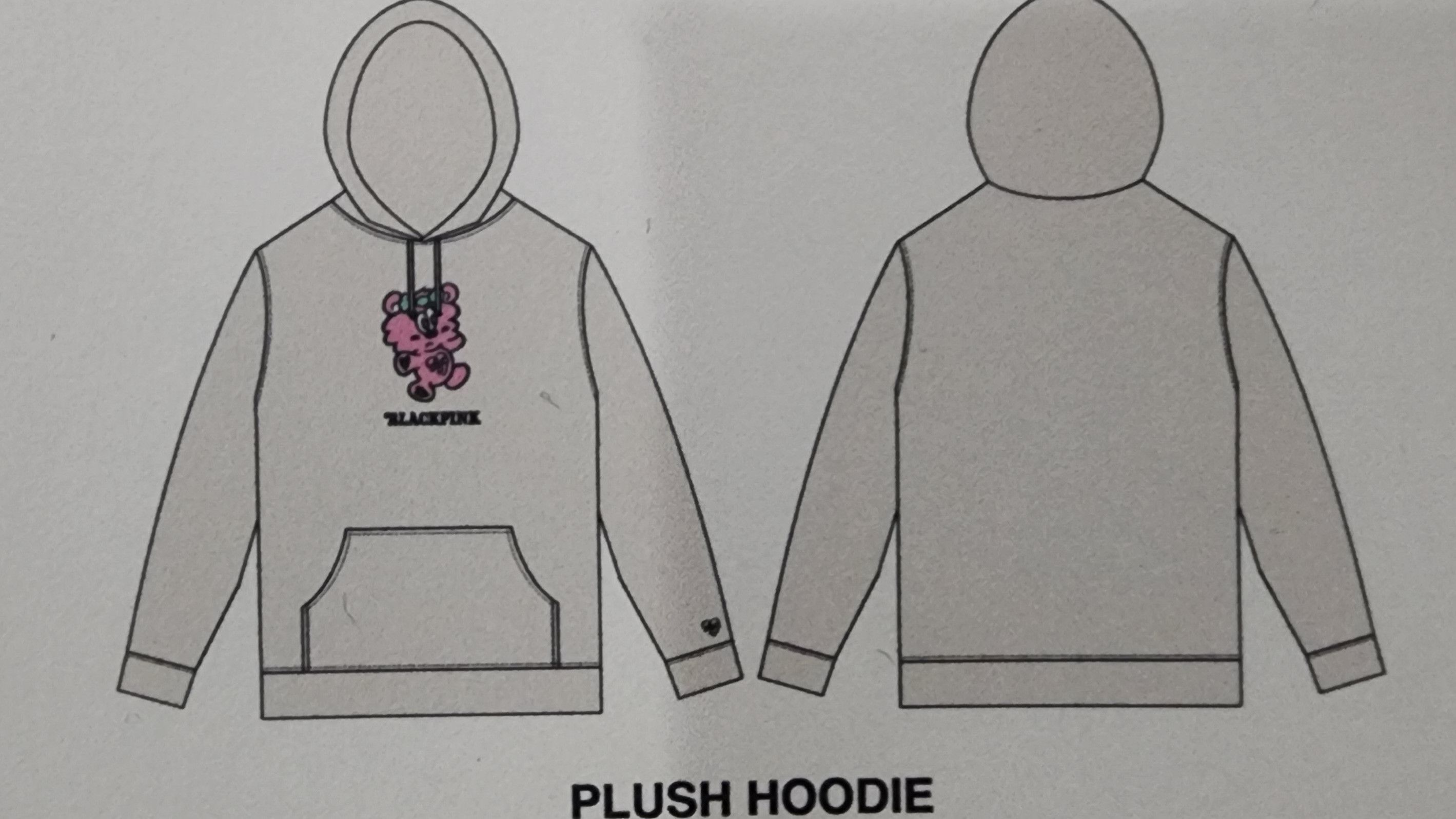 BLACKPINK X VERDY PLUSH HOODIE