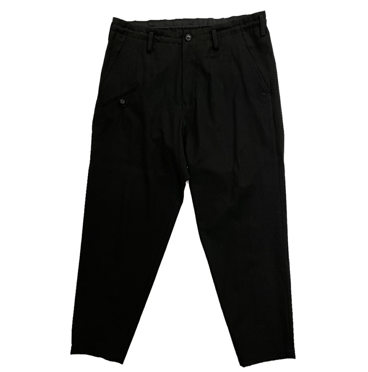 Yohji Yamamoto Yohji Yamamoto Pour Homme - WOOL GABARDINE COIN POCKET PANTS Size US 30 / EU 46 - 9 Thumbnail