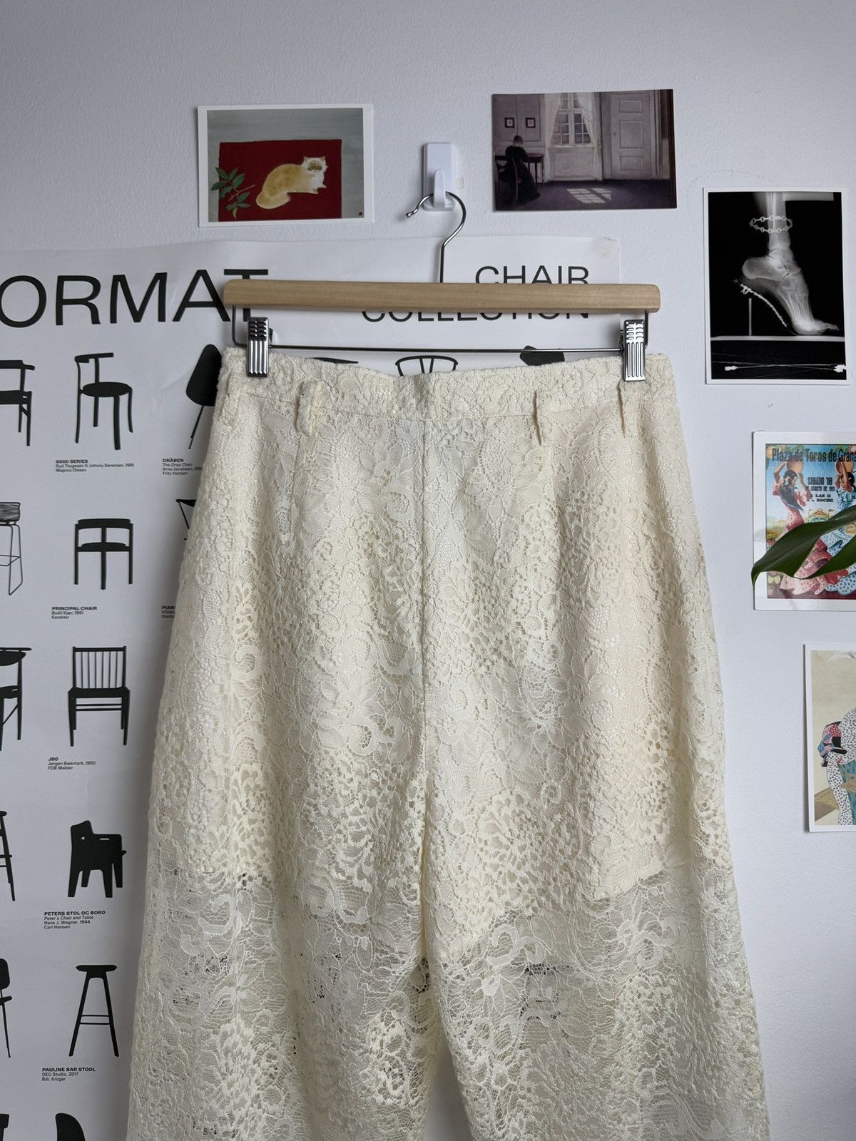 Designer × Ganni Ganni crochet festival summer pants S designer luxury trend Size 30" / US 8 / IT 44 - 5 Thumbnail