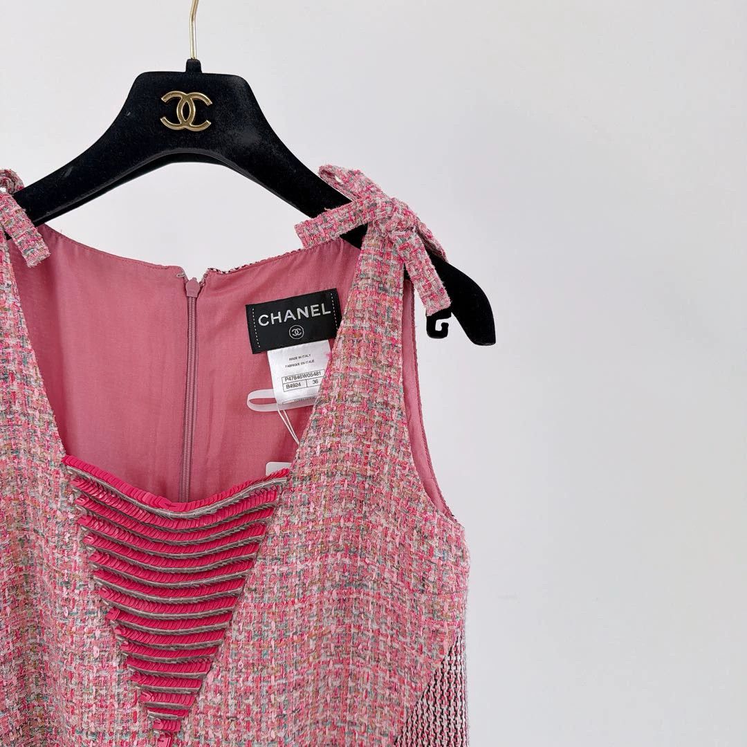 Chanel Chanel women's pink sequin dress 36 Size XS / US 0-2 / IT 36-38 - 3 Thumbnail