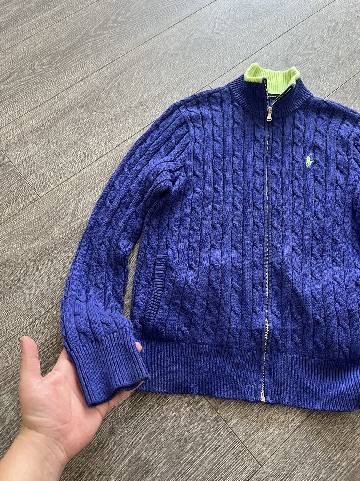Polo Ralph Lauren Vintage Polo Ralph Lauren Knit Sweater Size L / US 10 / IT 46 - 3 Thumbnail