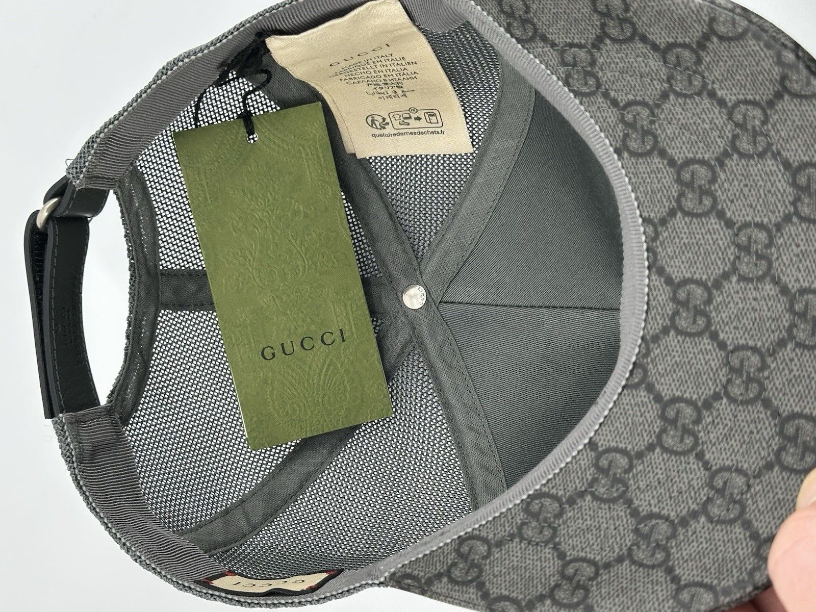Gucci New Gucci Cap Size-M-58cm Size ONE SIZE - 10 Thumbnail