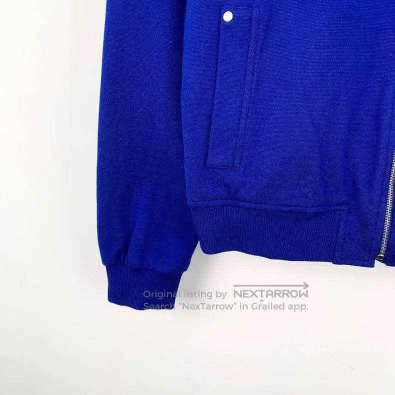 Hermes Hermes Deep blue cotton stand collar zipper long-sleeved j Size XS / US 0-2 / IT 36-38 - 4 Thumbnail
