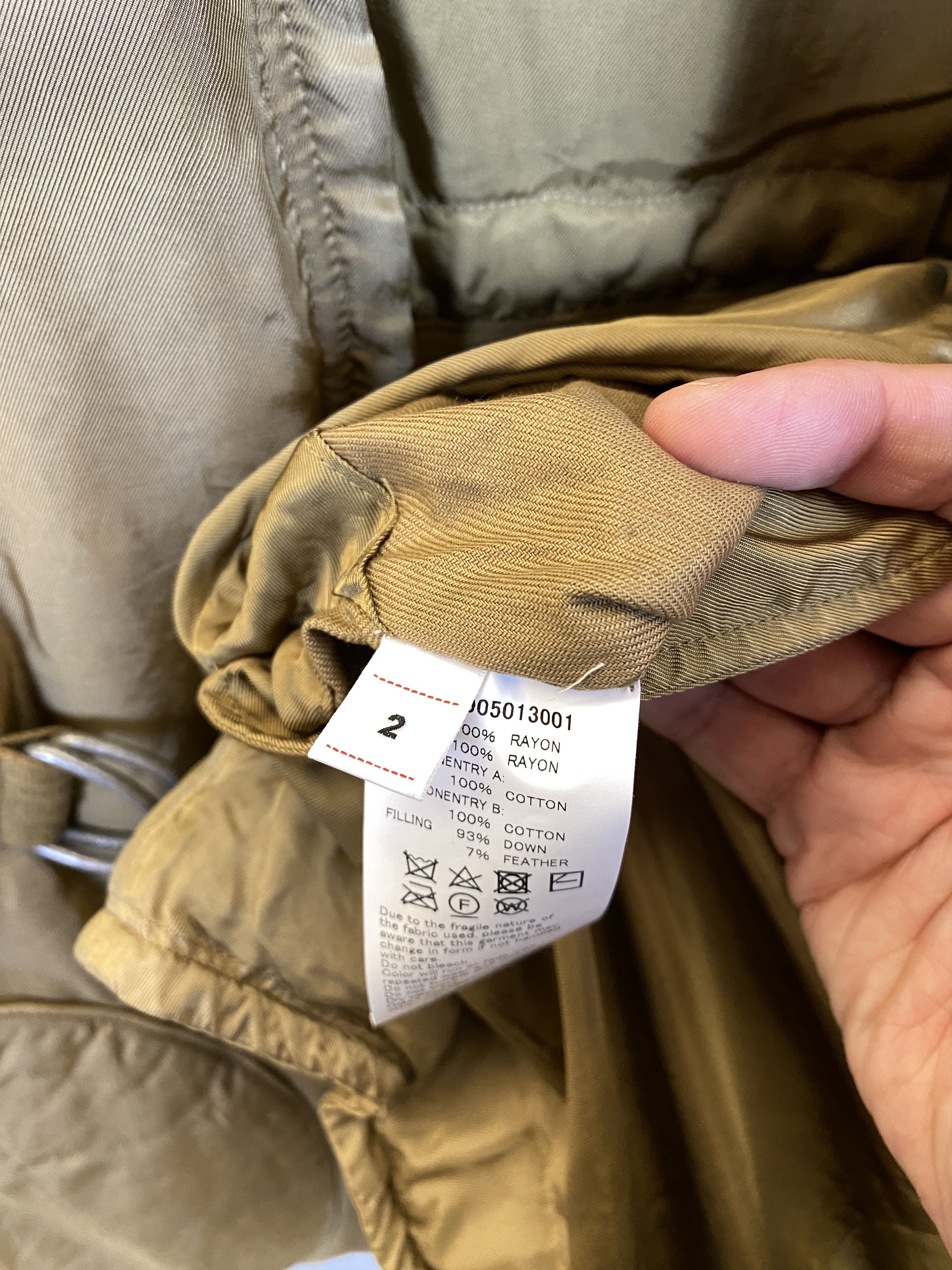 Visvim $1895 NWT VISVIM HARRIER DOWN VEST RAYON Size US M / EU 48-50 / 2 - 8 Thumbnail