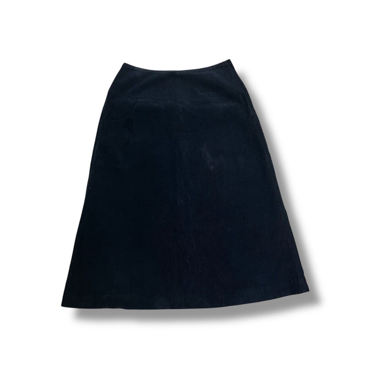 Y's WXYZ Y’S BY YOHJI YAMAMOTO CORDUROY SKIRT Size 25" / US 0 / IT 36 - 1 Thumbnail