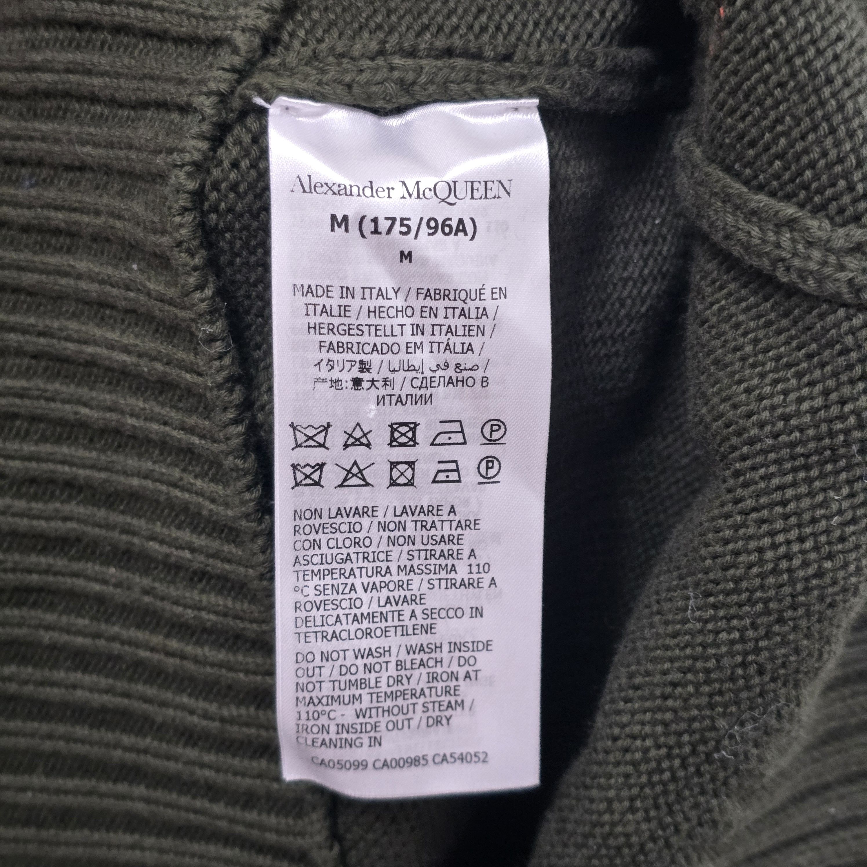 Alexander McQueen Graffiti Crew Neck sweater Size US M / EU 48-50 / 2 - 7 Thumbnail