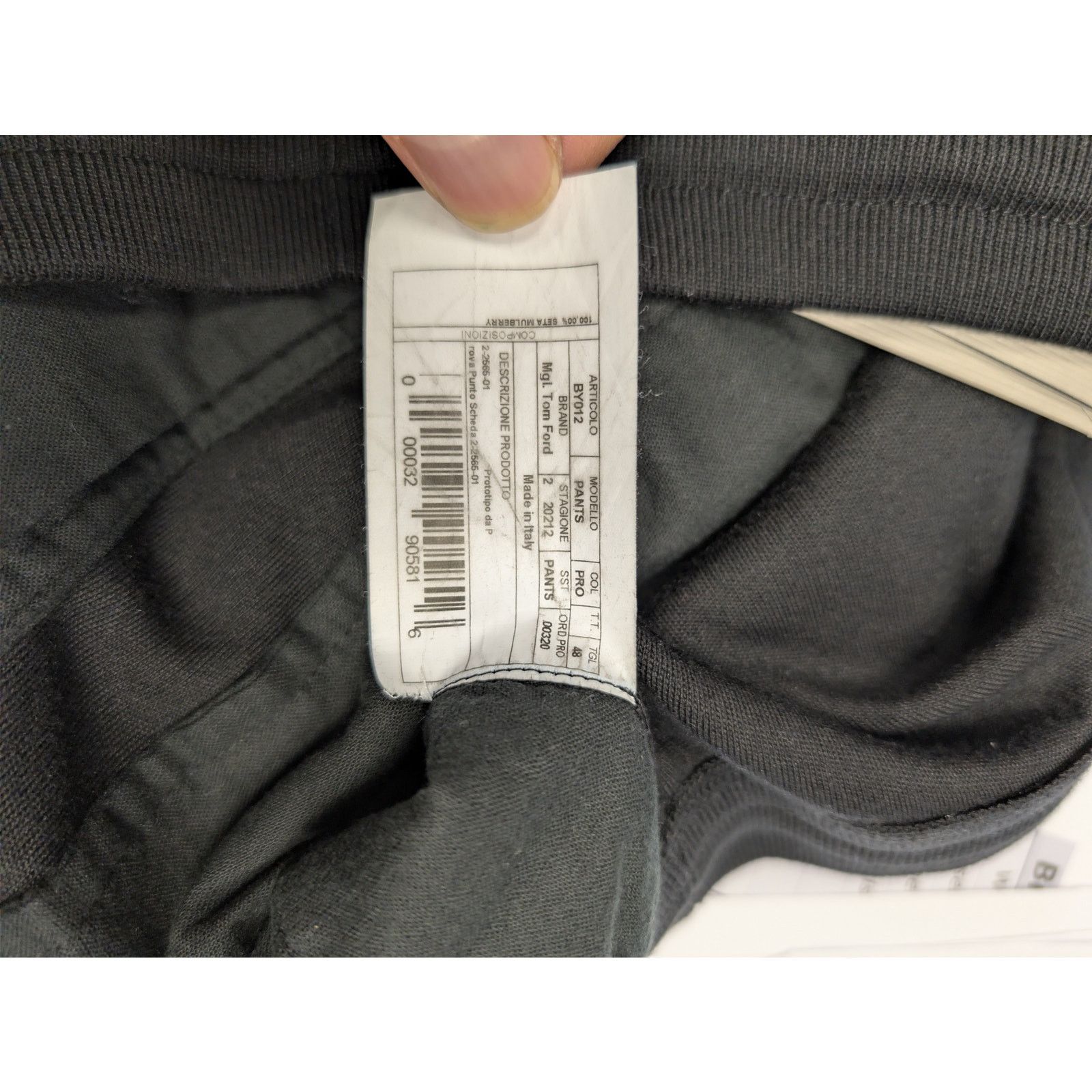 Tom Ford o1rshd1 Trouser / Sweatpants / Joggers Pants in Black Size US 32 / EU 48 - 16 Thumbnail