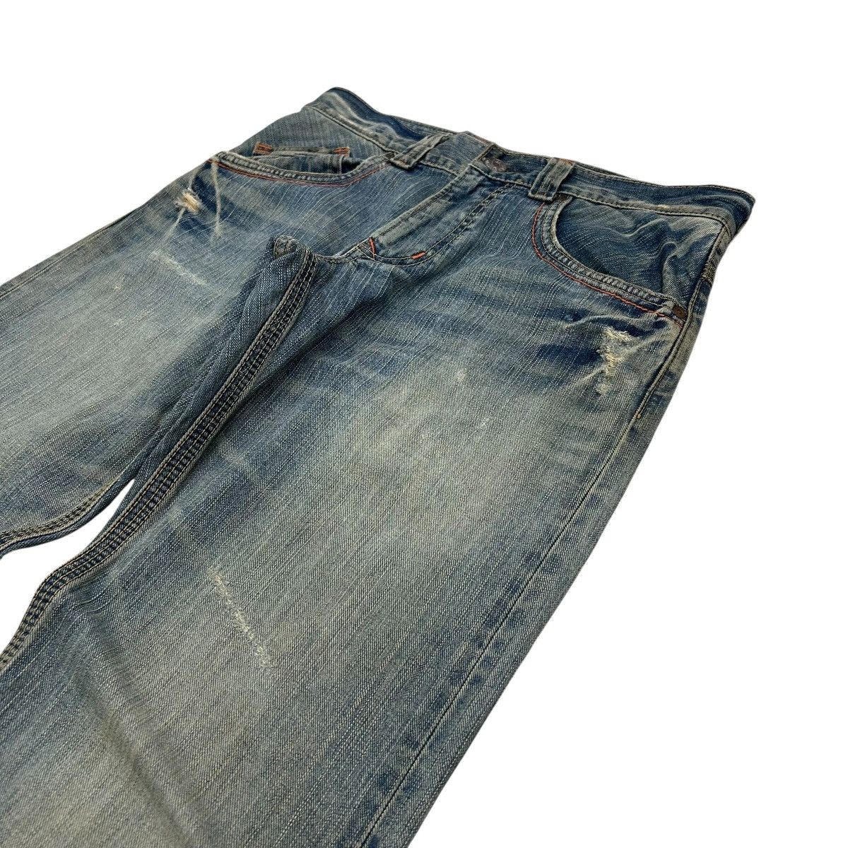 Edwin Vintage Edwin XV Mud Washed Straight Leg Size US 31 - 7 Thumbnail