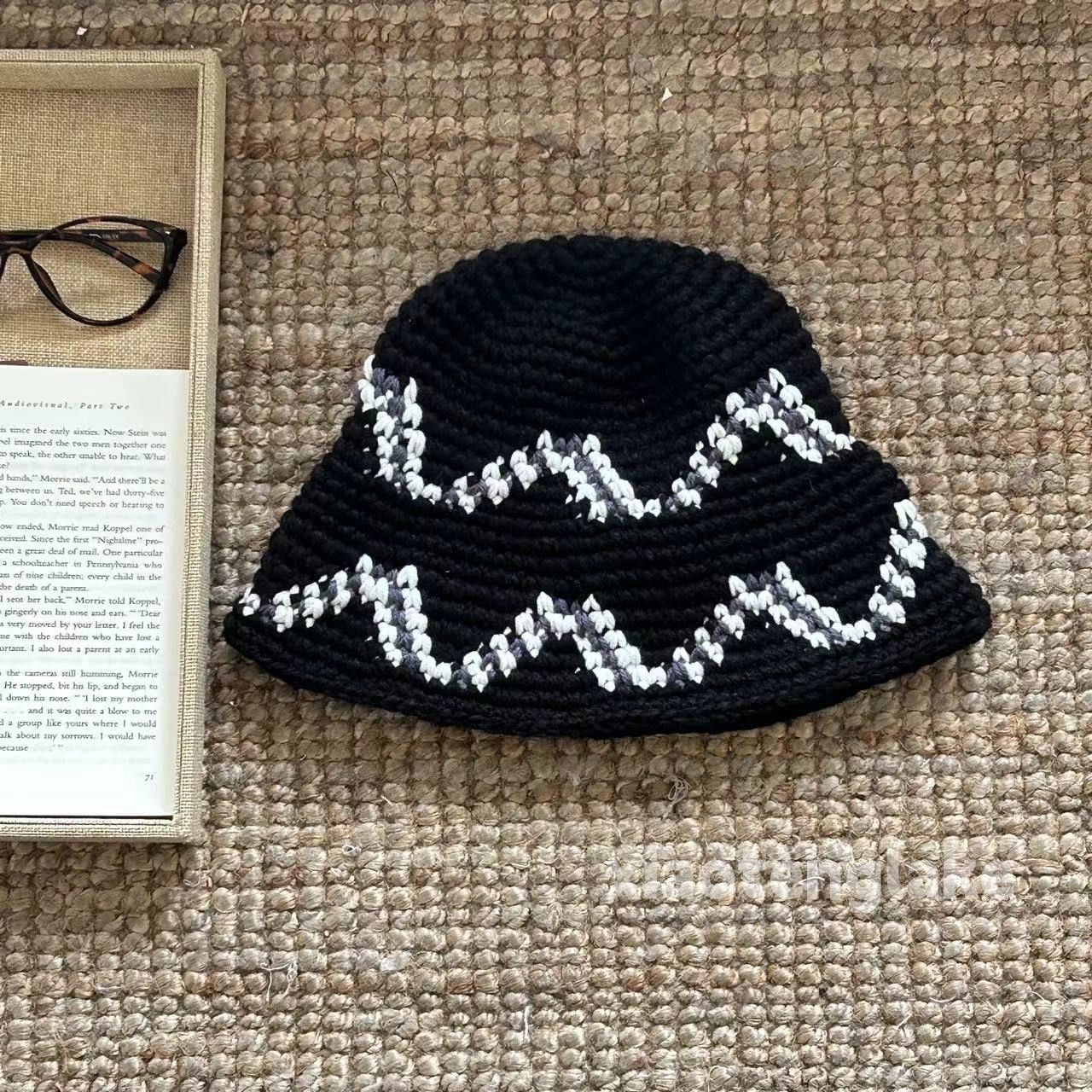 Vintage Unisex outdoor utility pattern festival fisherman bucket hat Size ONE SIZE - 1 Preview