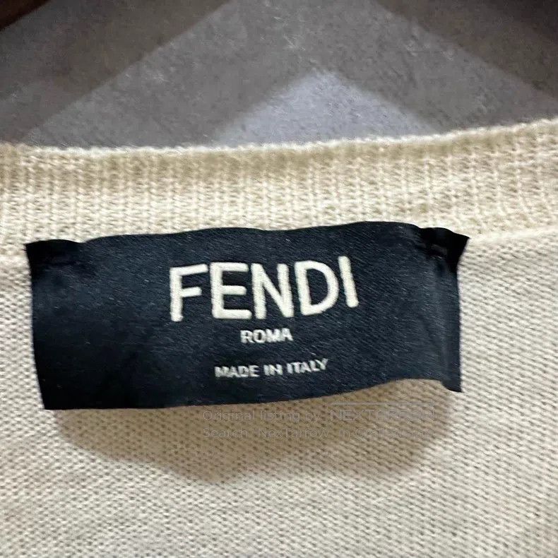 Fendi Fendi Fleece wool knit shirt Size US M / EU 48-50 / 2 - 4 Thumbnail