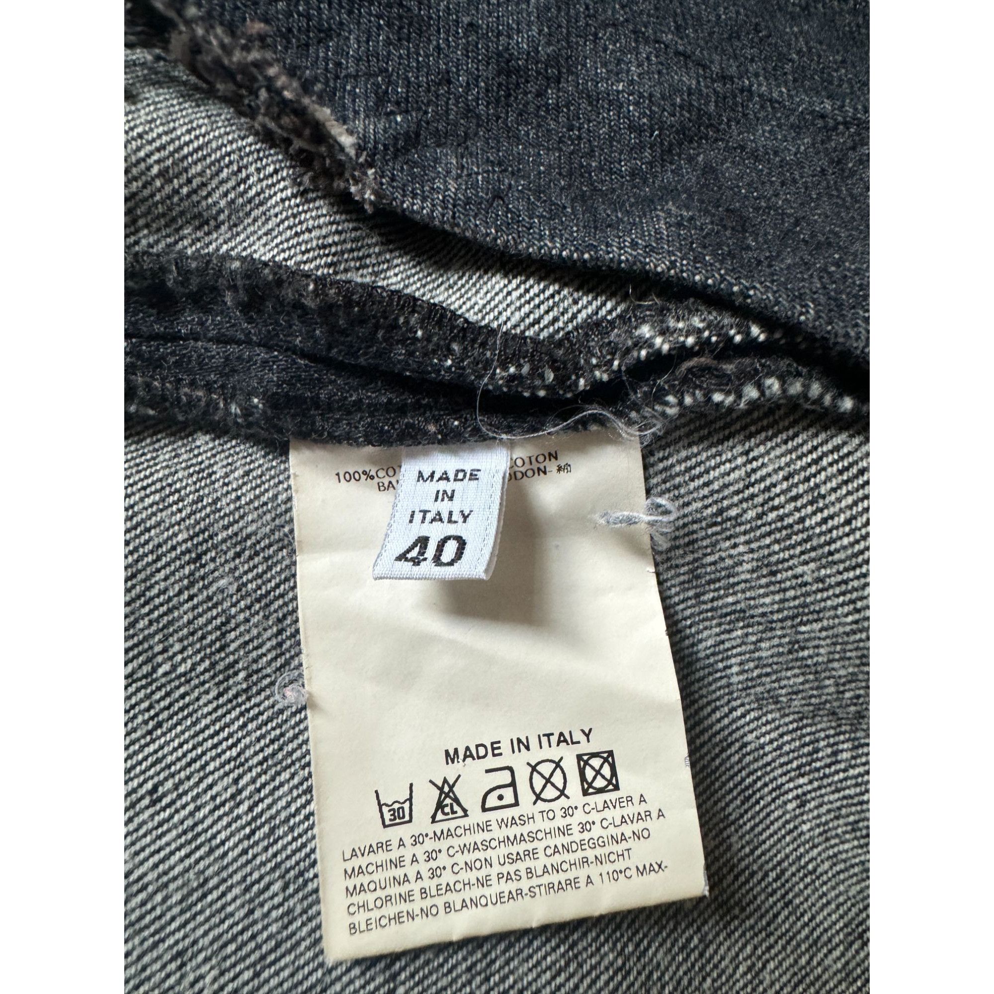 Maison Margiela FW 2001 Dark Navy Denim Vest Size S / US 4 / IT 40 - 9 Thumbnail