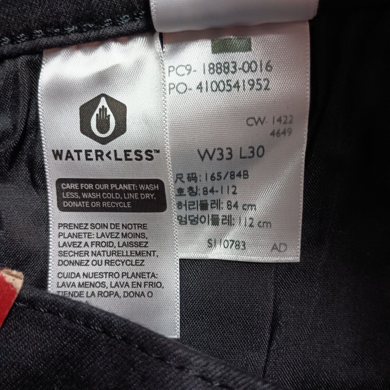 Levi's Levi's 724 Slim Straight Jeans Women's 16 Short 33x30 Black Size 33" - 8 Thumbnail