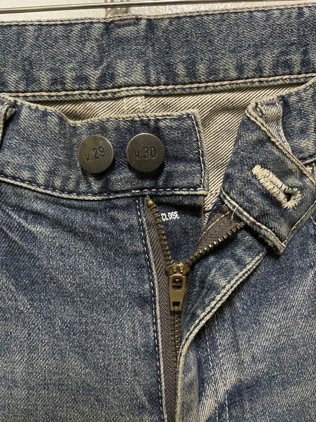 Japanese Brand N.Hoolywood Jeans Size US 31 - 8 Thumbnail