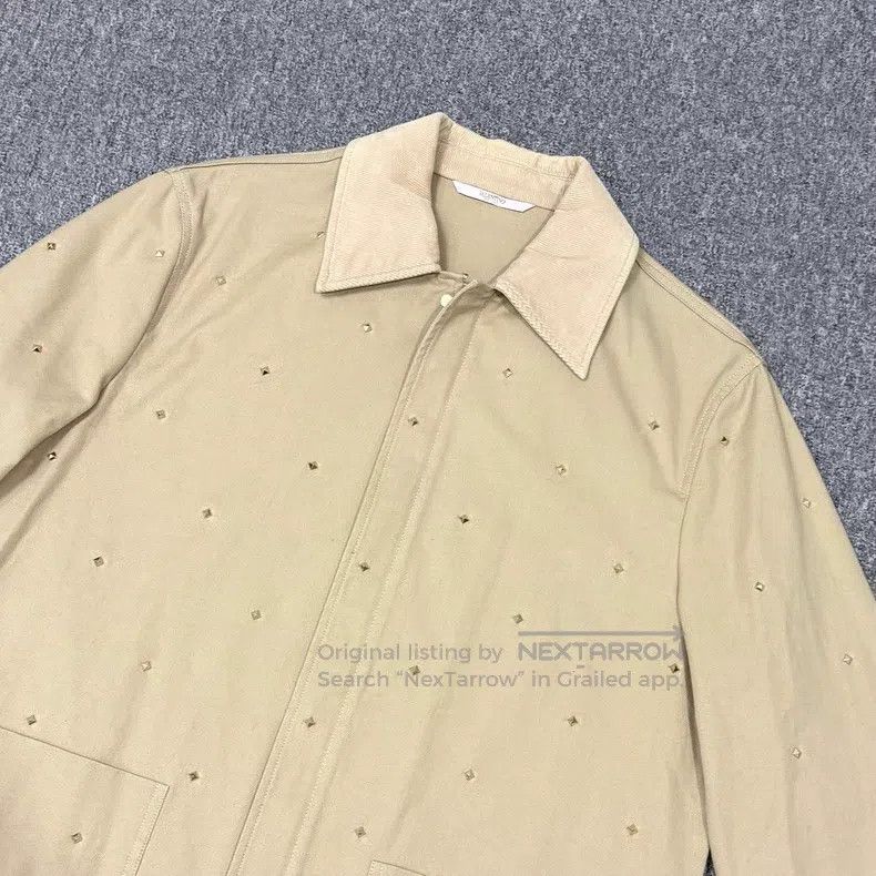 Valentino Valentino Khaki studded jacket Size US S / EU 44-46 / 1 - 3 Thumbnail
