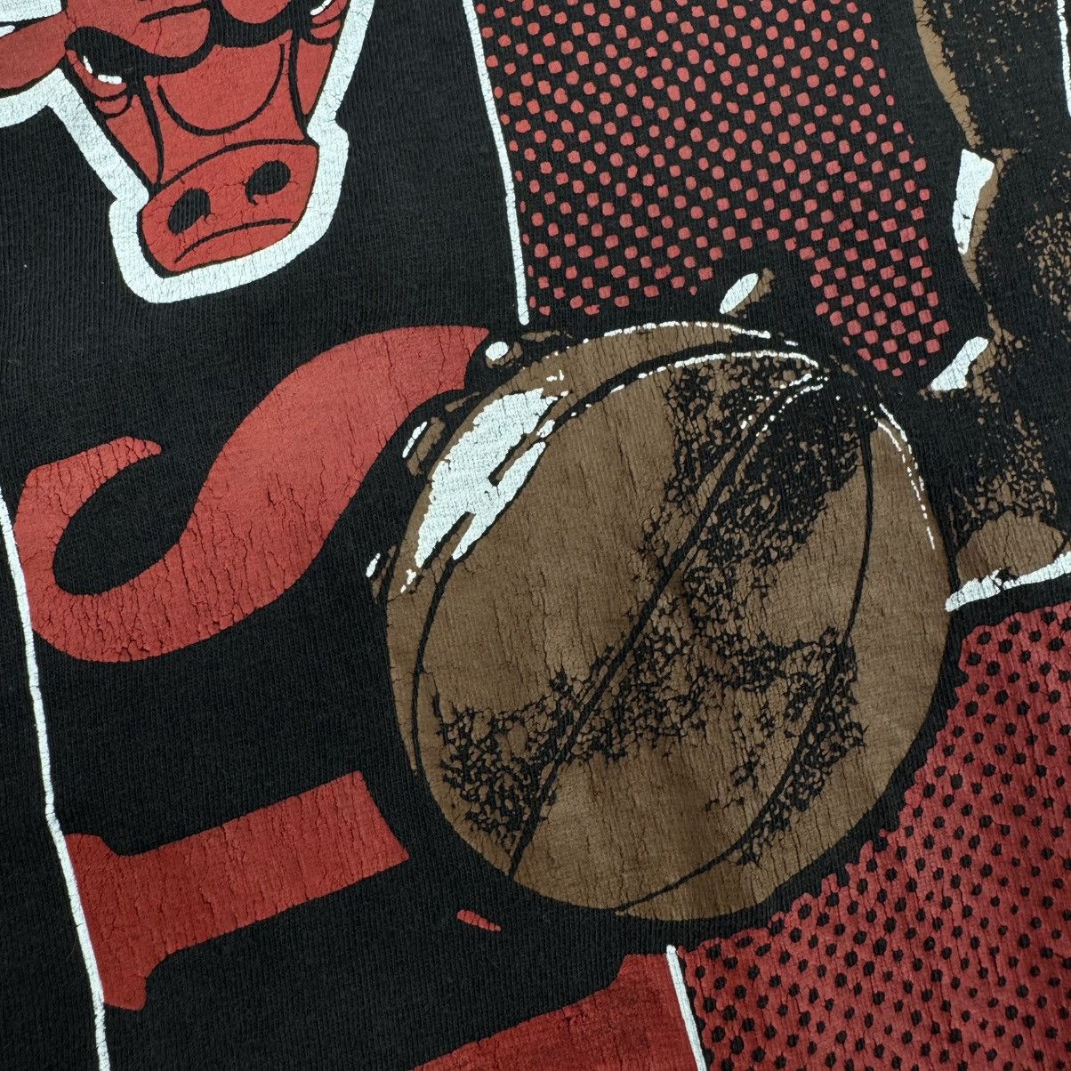 NBA Vintage 90s Chicago Bulls NBA Michael Jordan T Shirt Tee Size US XXL / EU 58 / 5 - 7 Thumbnail