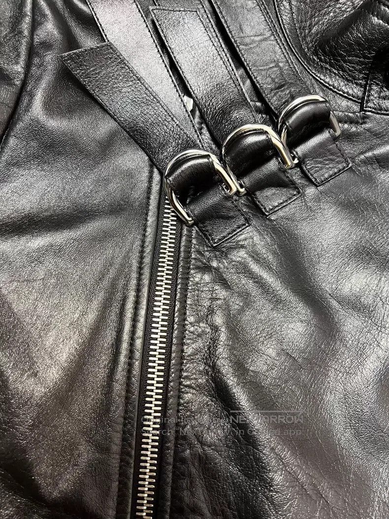 Celine Celine Triple Ring Buckle Sheepskin Leather Jacket Size 46 Size US S / EU 44-46 / 1 - 4 Thumbnail