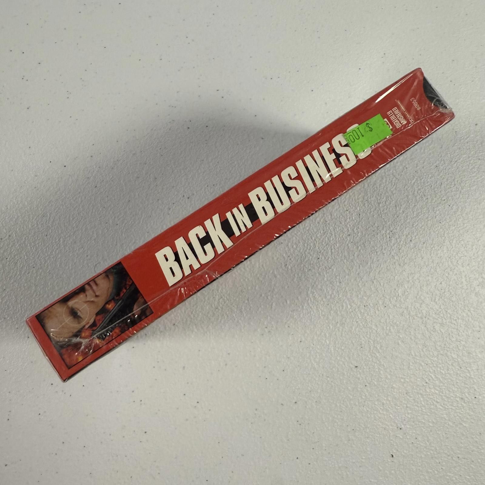 Designer Back in Business VHS 1996 PROMO DEMO Tape SEALED DS RARE Size ONE SIZE - 10 Thumbnail
