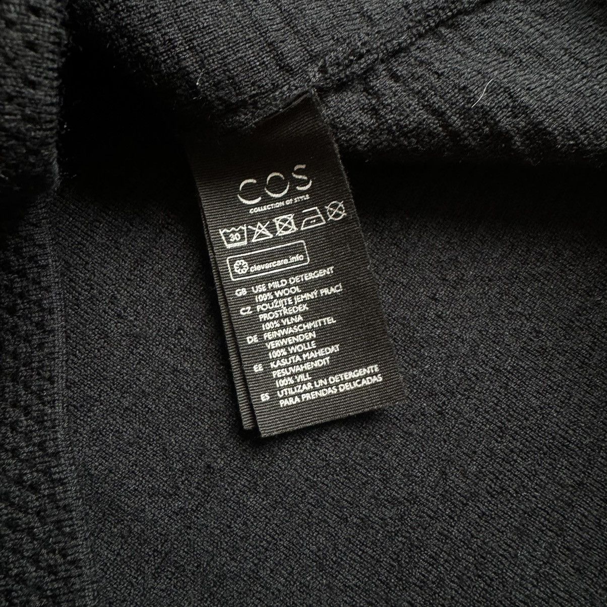 Cos COS Wool Knit Cardigan Snap Button Men’s S Navy Size US S / EU 44-46 / 1 - 6 Thumbnail