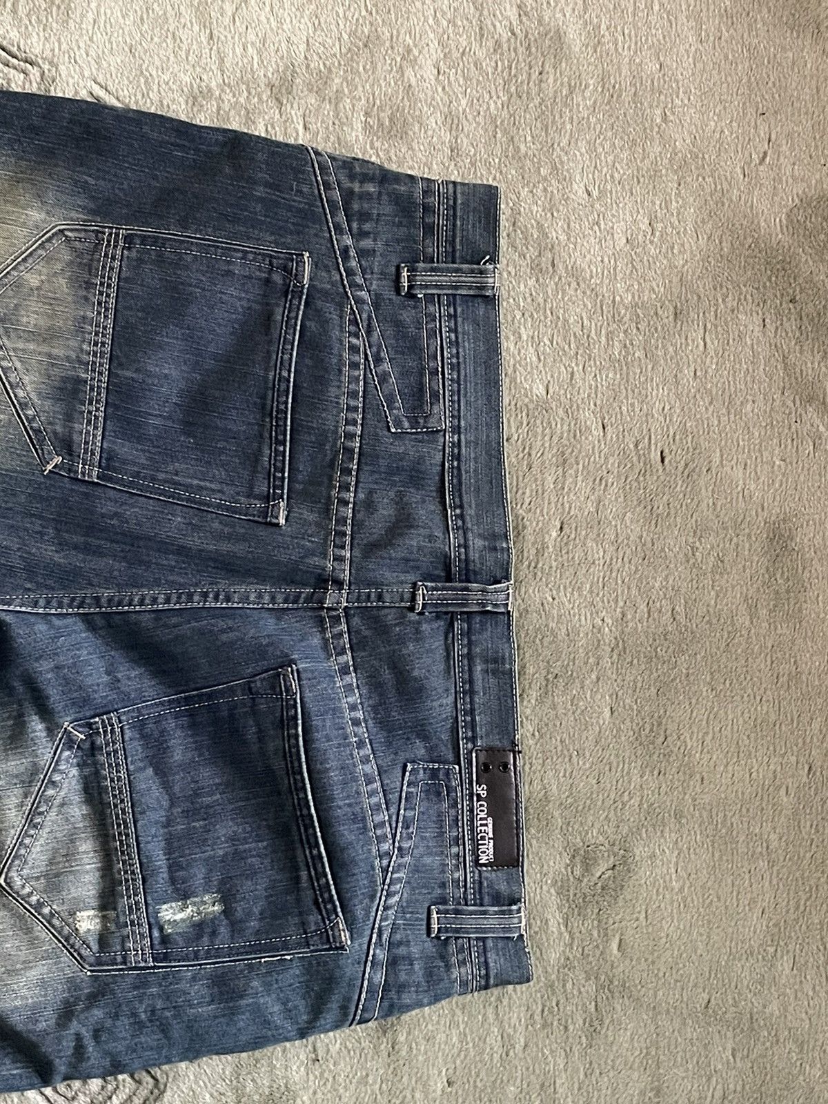 JNCO × Southpole × Vintage Vintage Southpole Acne Stained Wideleg Jeans Size US 44 / EU 60 - 5 Thumbnail