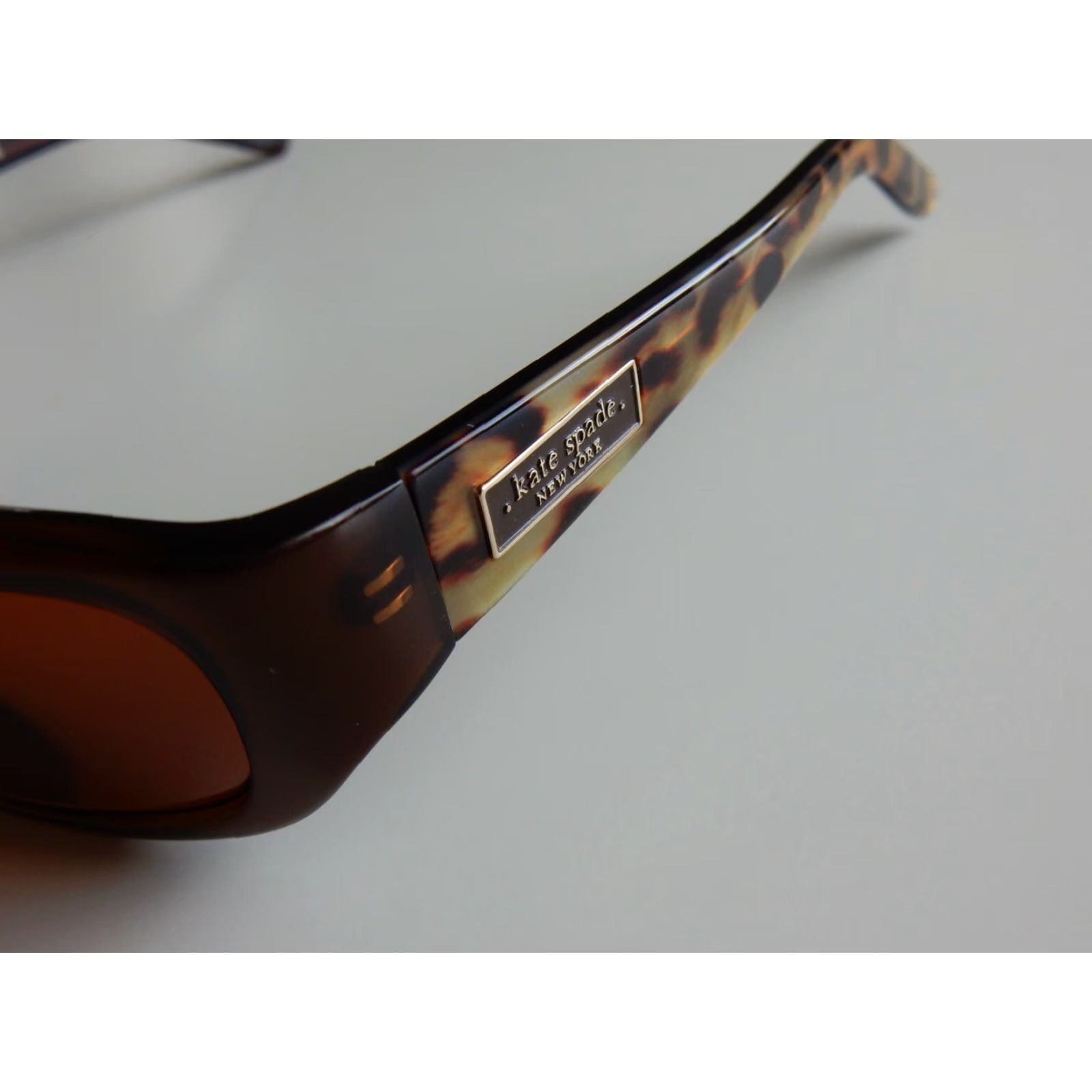 Vintage VINTAGE Kate Spade Sunglasses Frames Only Women Brown Prescription 54mm Size ONE SIZE - 4 Thumbnail
