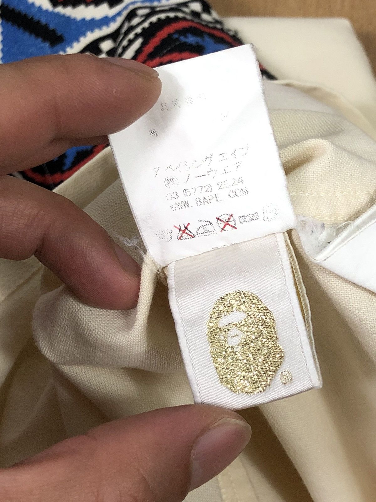 Bape RARE🔥BAPE CLASSIC NAVAJO CODE NATIVE BUTTON UPS Size S / US 4 / IT 40 - 16 Thumbnail