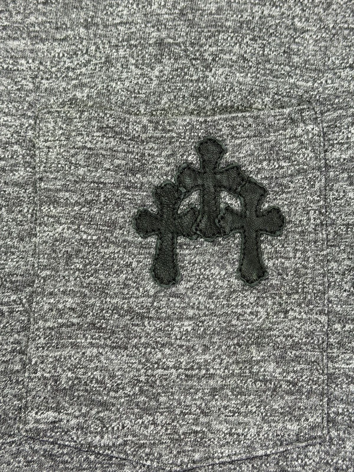 Chrome Hearts 2010s Cemetery Cross Leather Patch Pocket Heather Size US M / EU 48-50 / 2 - 5 Thumbnail
