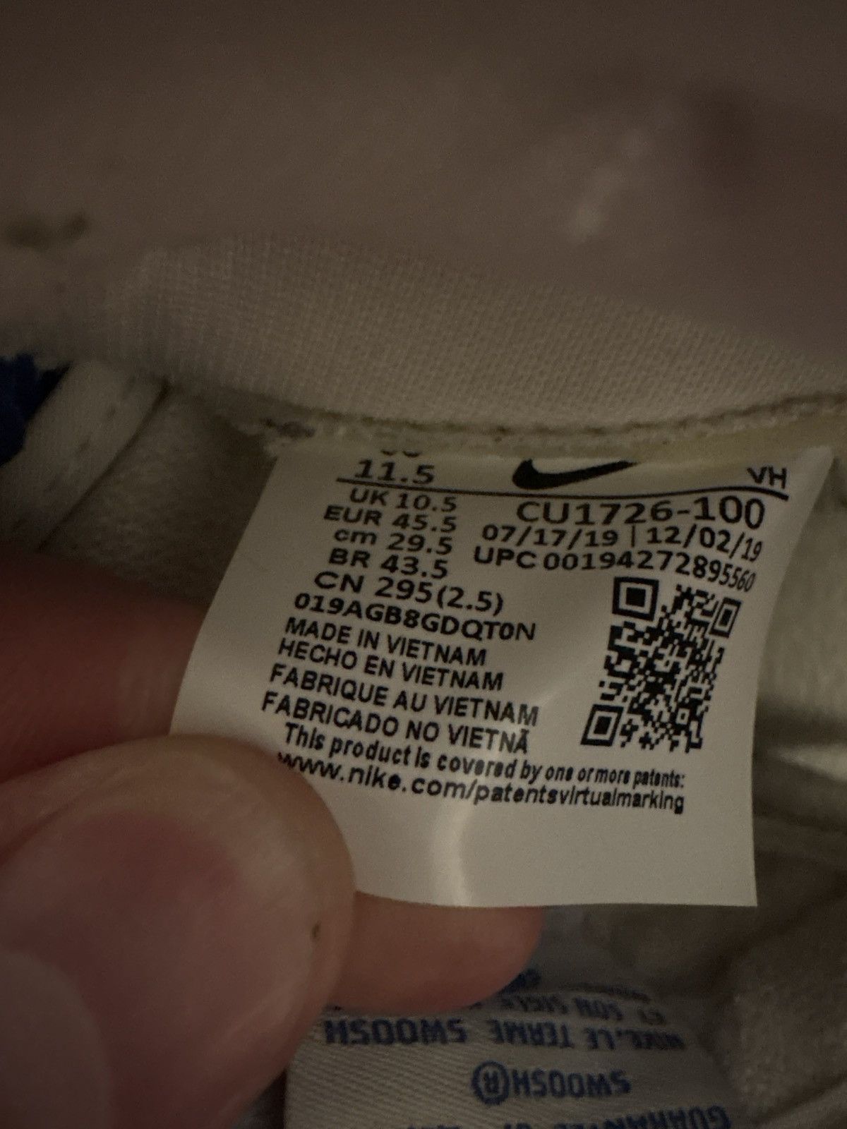 Nike Nike Dunk Kentucky Size US 11.5 / EU 44-45 - 6 Thumbnail