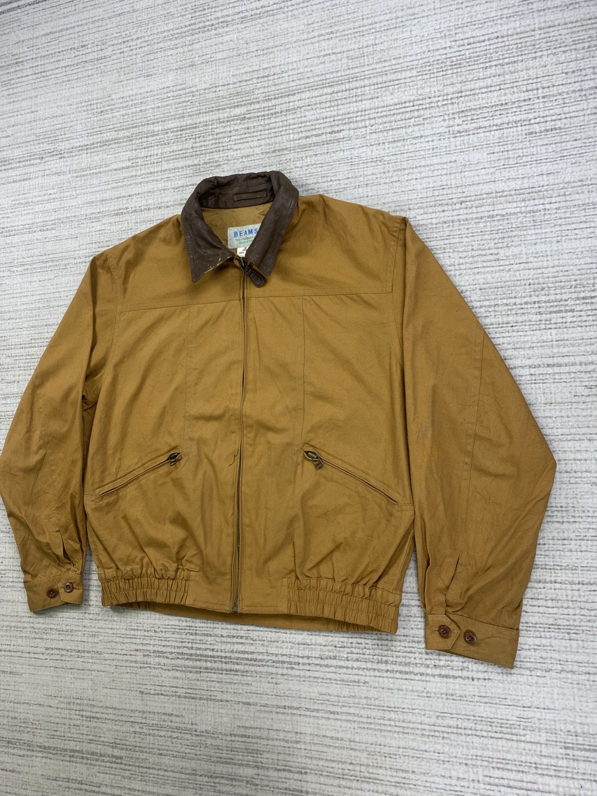 Beams Plus × Japanese Brand × Vintage Vintage Beams Made In Japan Detroit Style Jacket Size US L / EU 52-54 / 3 - 4 Thumbnail