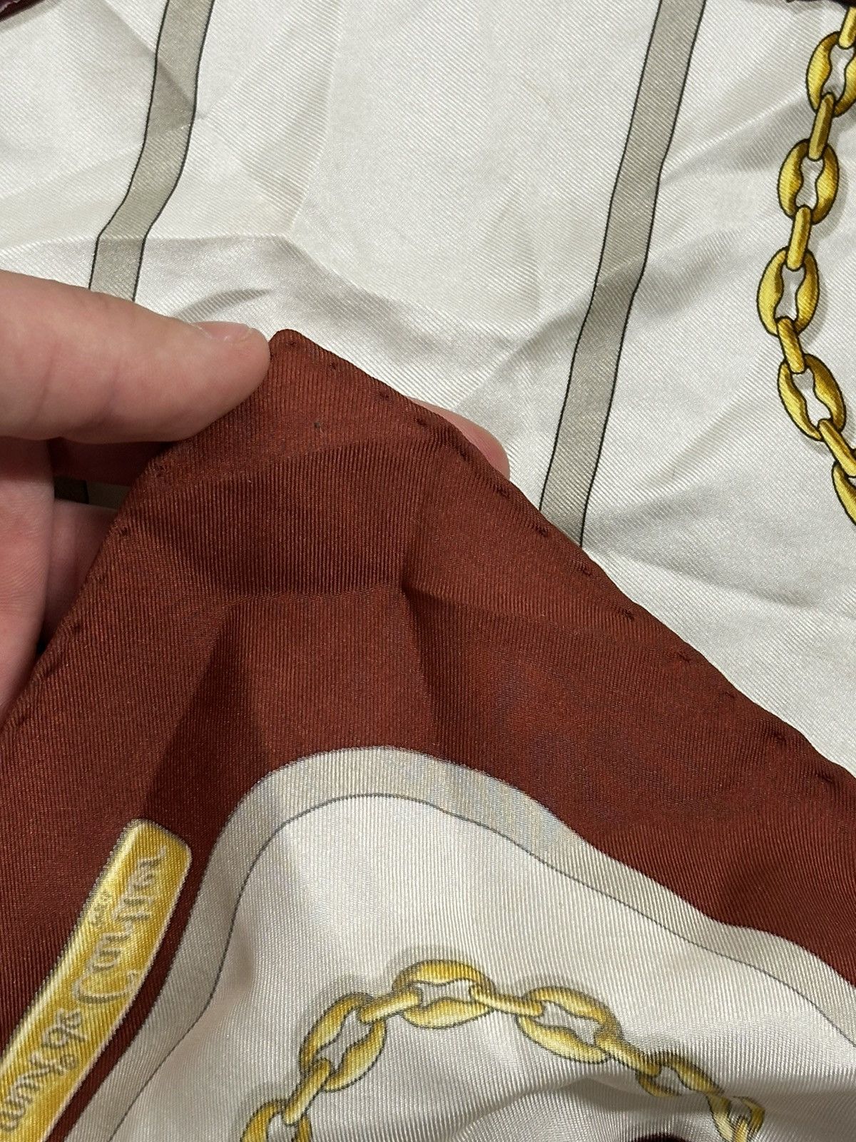 Cartier Must De Cartier Silk Scarf Size ONE SIZE - 12 Thumbnail
