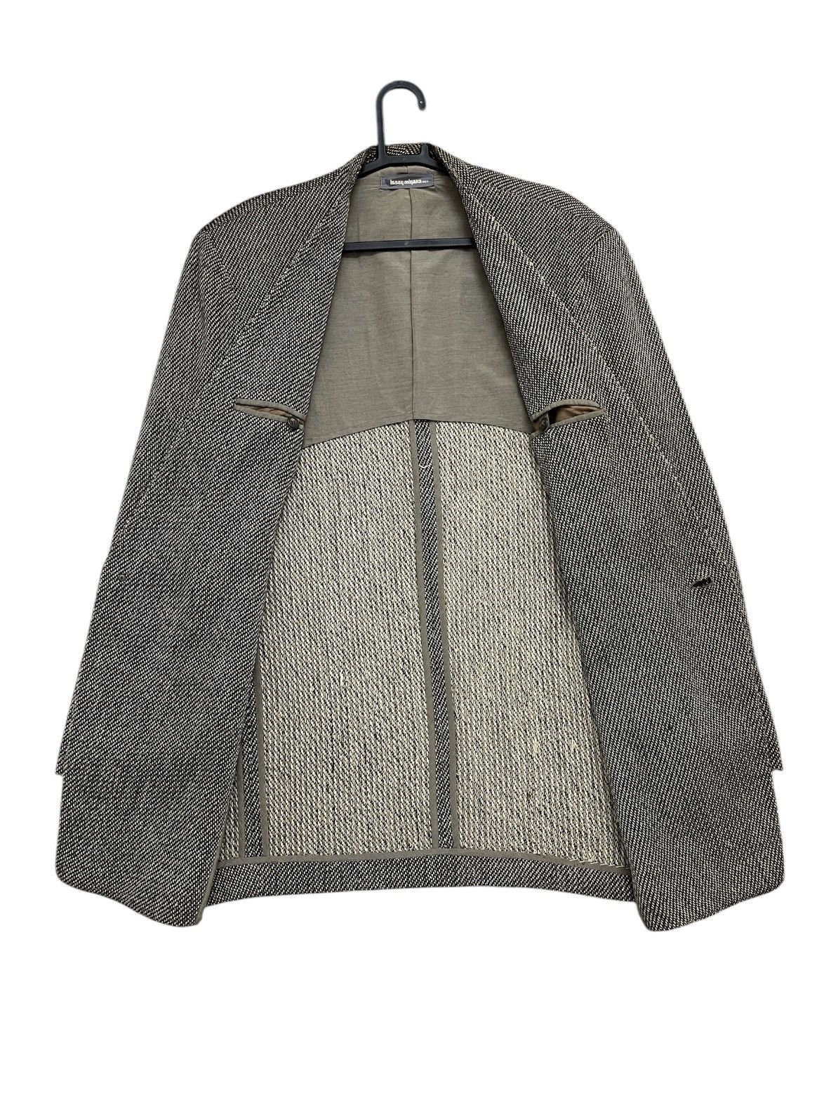 Vintage Vtg 80s Issey Miyake Collarless Jacket Size US S / EU 44-46 / 1 - 7 Thumbnail