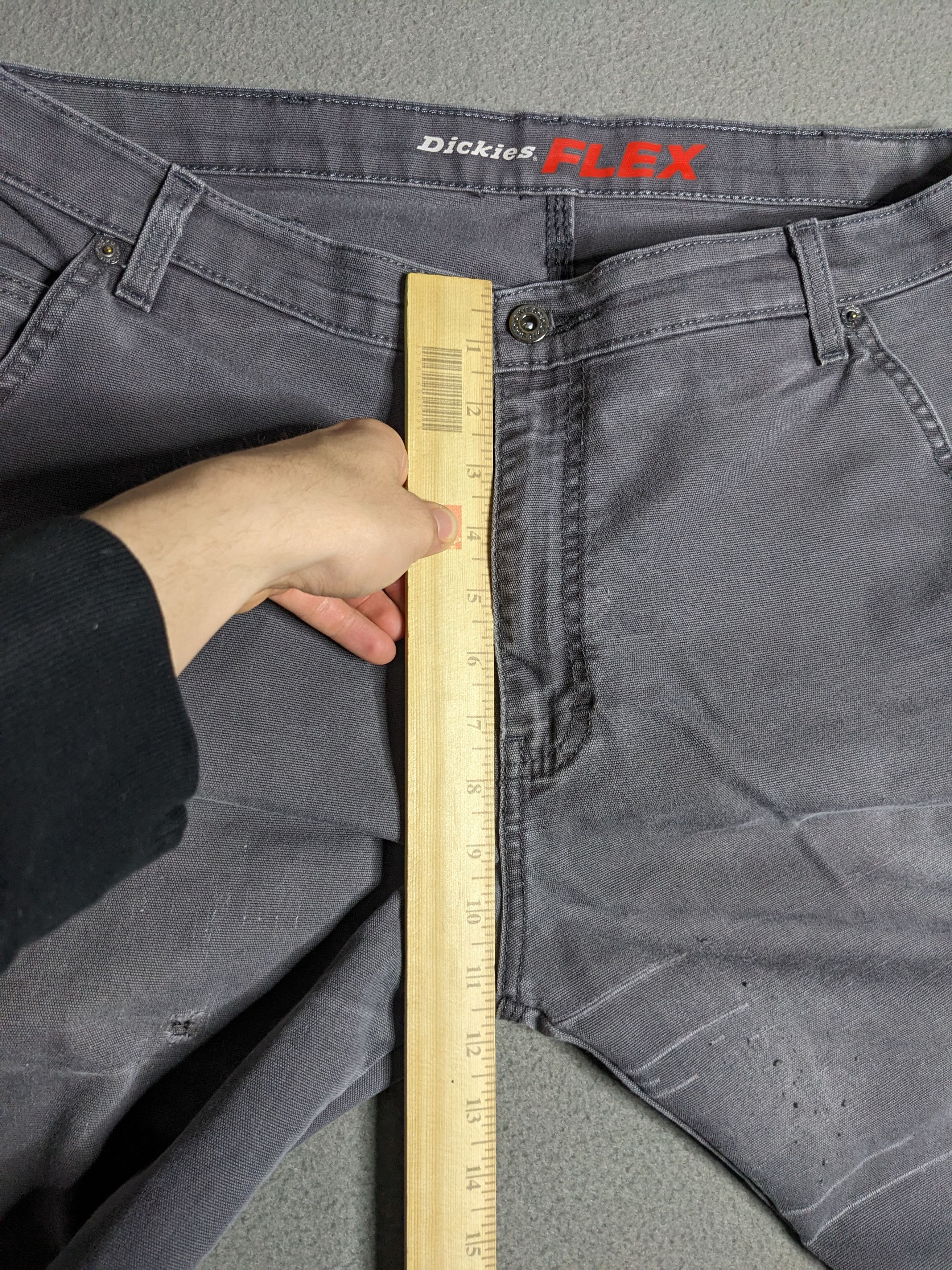 Dickies Dickies Carpenter Pants 36x30 Canvas Flex Distressed Faded Size US 36 / EU 52 - 14 Thumbnail
