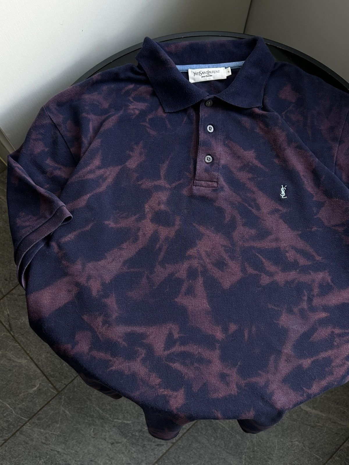 Yves Saint Laurent Vintage polo YSL Yves Saint Laurent custom xlarge logo Size US XL / EU 56 / 4 - 13 Thumbnail