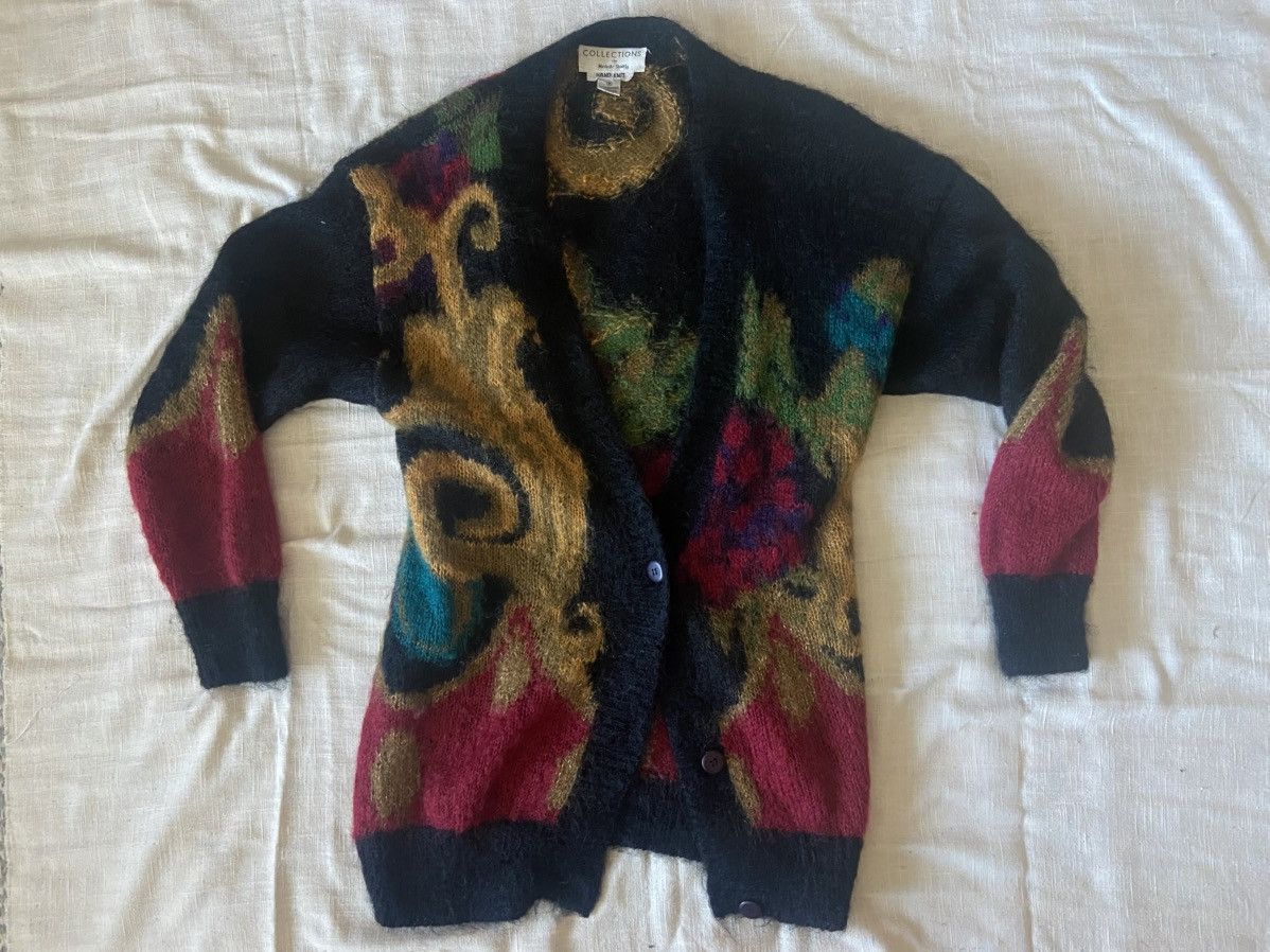 Vintage Vintage Mohair/Acrylic Cardigan Size US L / EU 52-54 / 3 - 2 Thumbnail