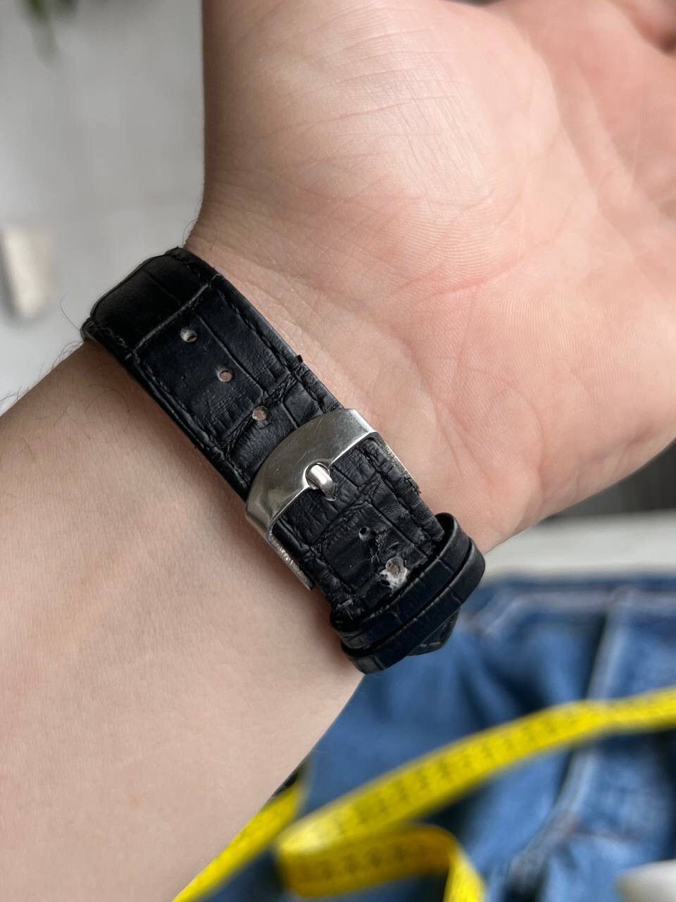 Marlboro × Vintage 90s Marlboro vintage watch racing Black Logo Racing Leather Size ONE SIZE - 7 Thumbnail