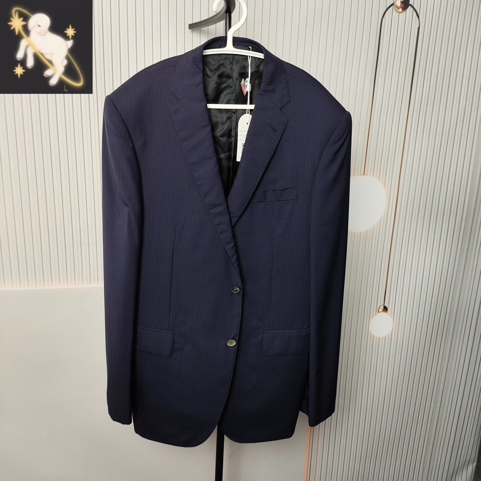 Louis Vuitton Louis Vuitton Blue Suit S Men Size 40R - 1 Thumbnail