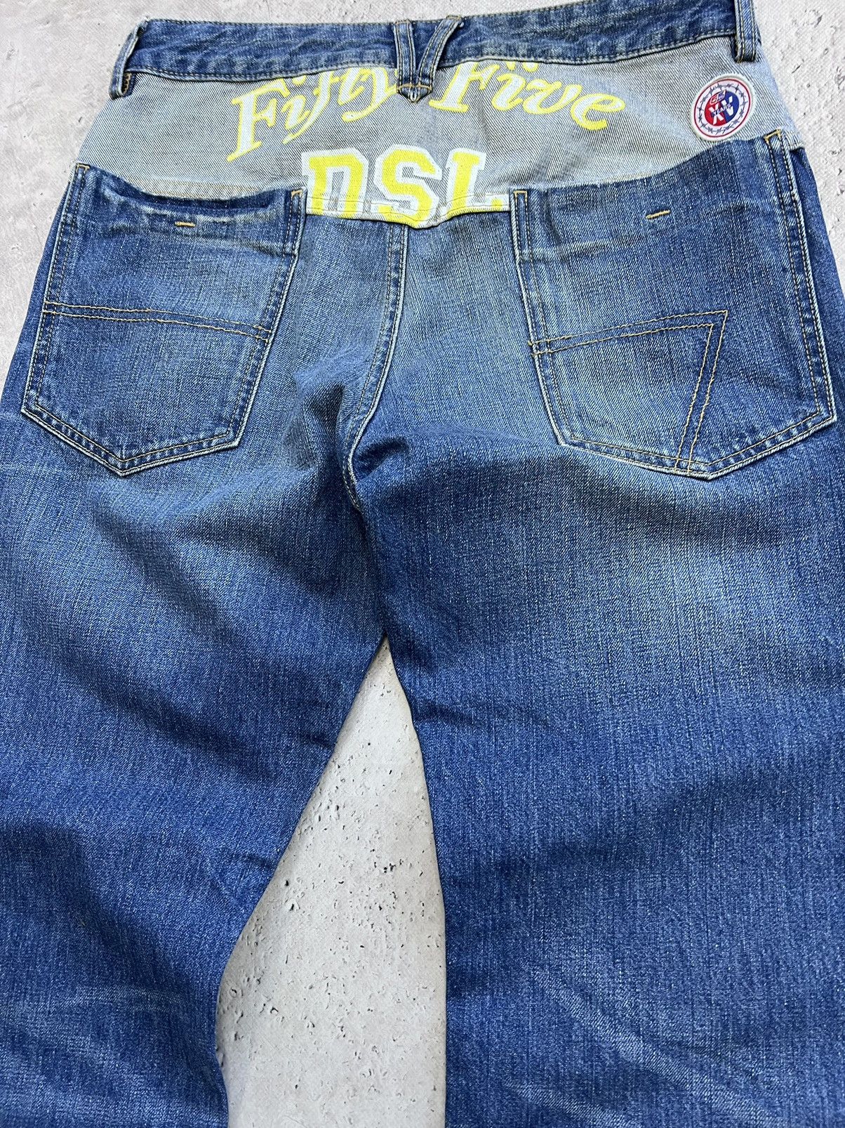 Diesel SALE💣💣 VTG Balenciaga Style Diesel Baggy Washed Jeans y2k Size US 30 / EU 46 - 11 Thumbnail