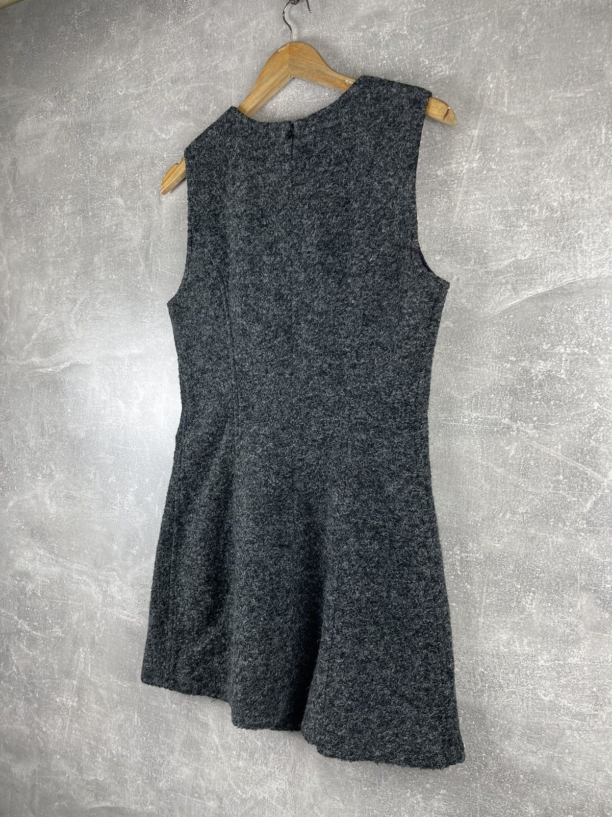 Kenzo Kenzo Jeans Embroidered Wool Blazer Dress Set Early 00s Gray Size L / US 10 / IT 46 - 19 Thumbnail