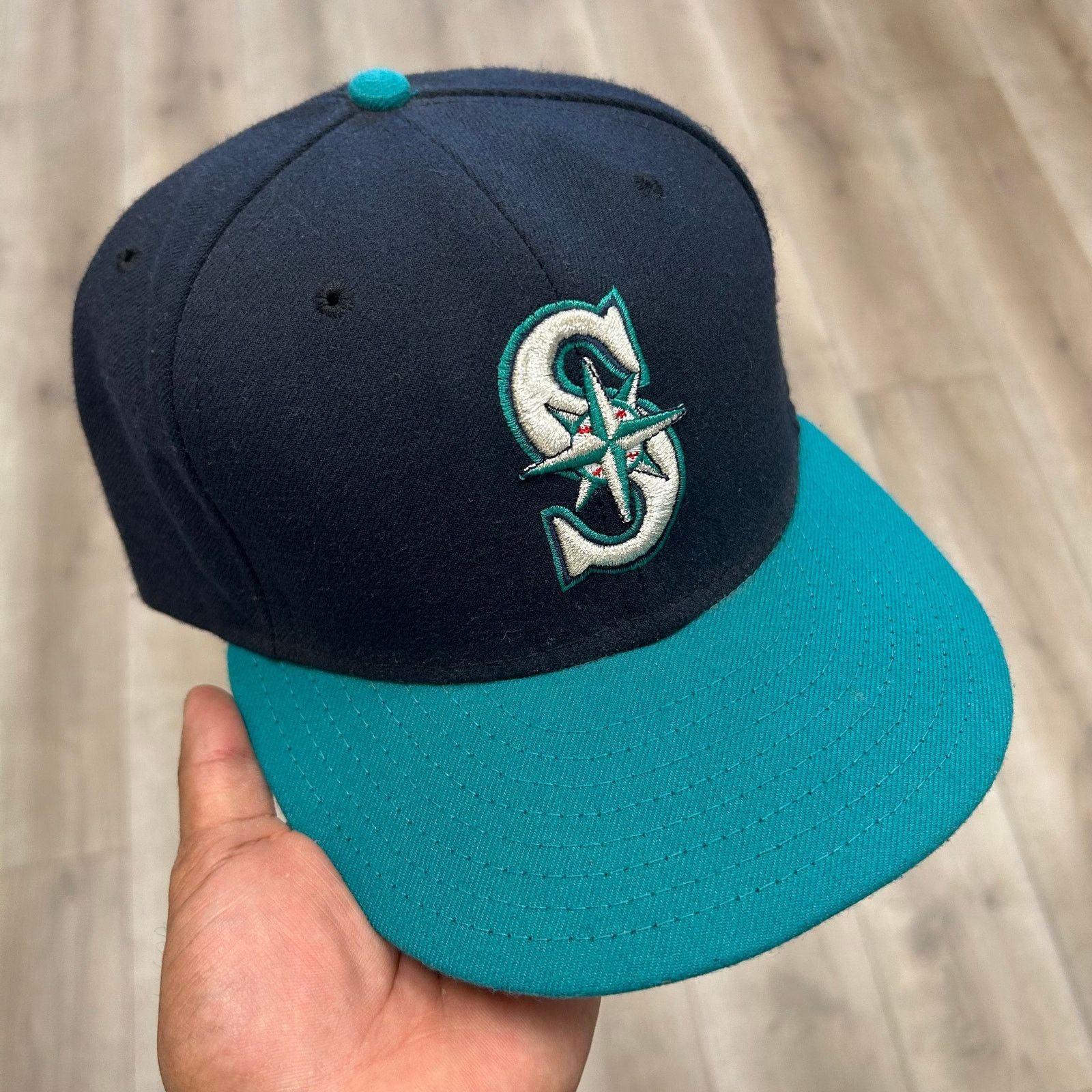 New Era New Era Seattle Mariners 59FIFTY fitted hat Cap MLB Size ONE SIZE - 1 Thumbnail