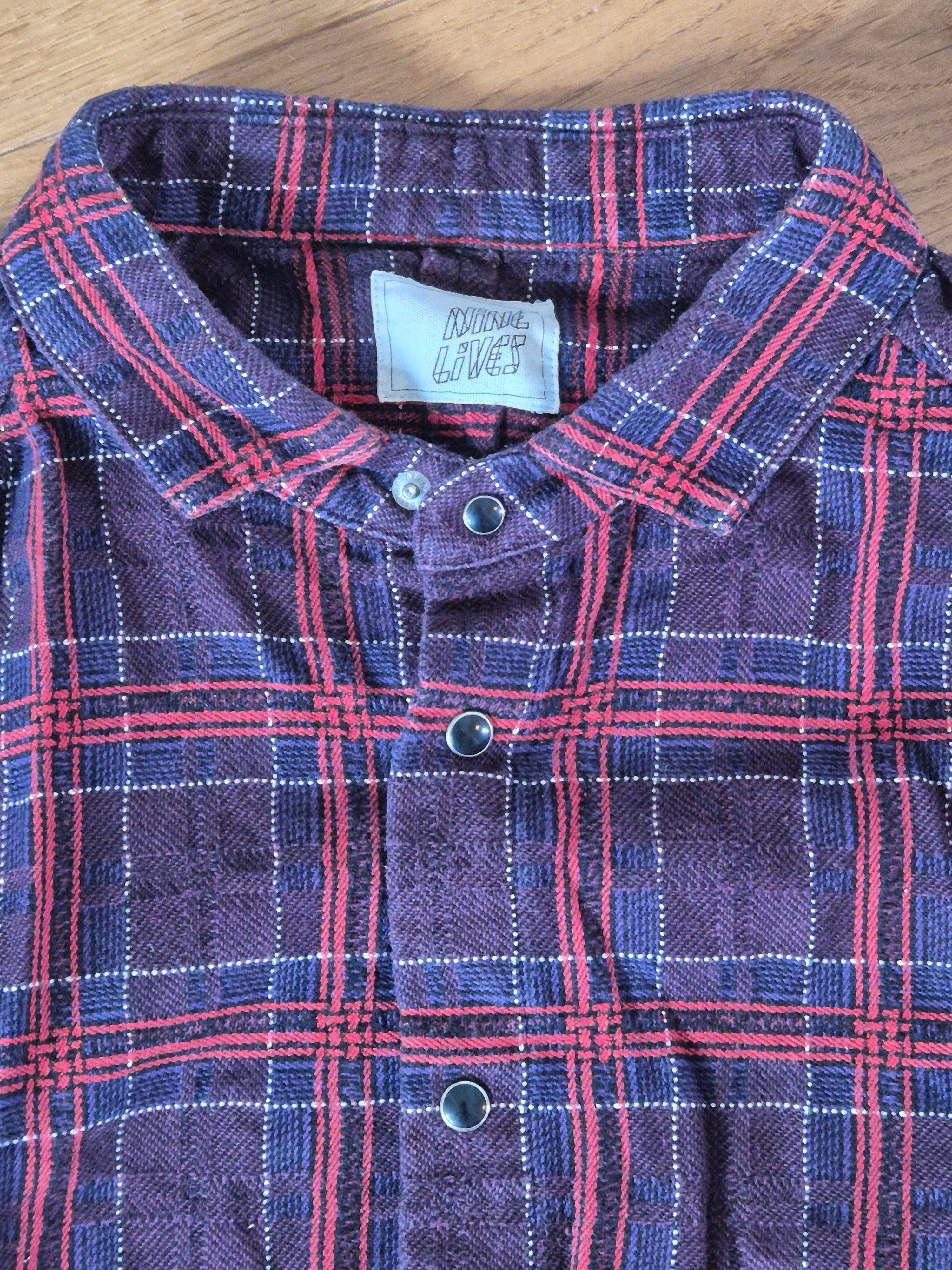 Nine Lives Nine Lives black-red-checkered Shirt Size US M / EU 48-50 / 2 - 2 Thumbnail
